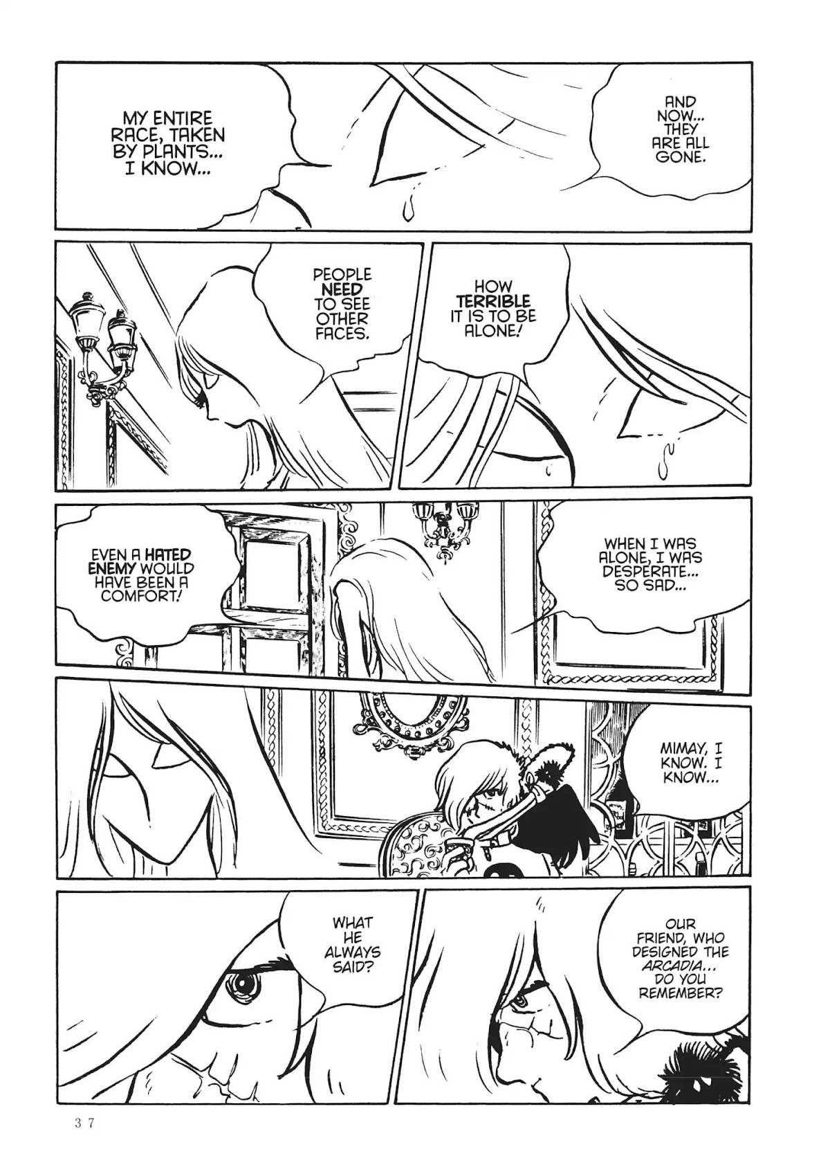 Uchuu Kaizoku Captain Harlock Chapter 18 page 14 - Chapter 18