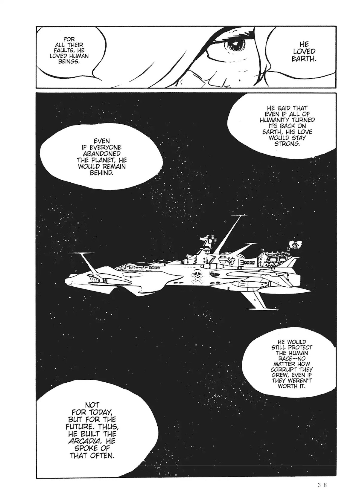 Uchuu Kaizoku Captain Harlock Chapter 18 page 15 - Chapter 18