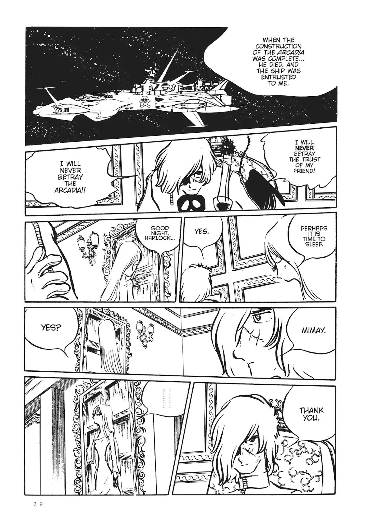Uchuu Kaizoku Captain Harlock Chapter 18 page 16 - Chapter 18