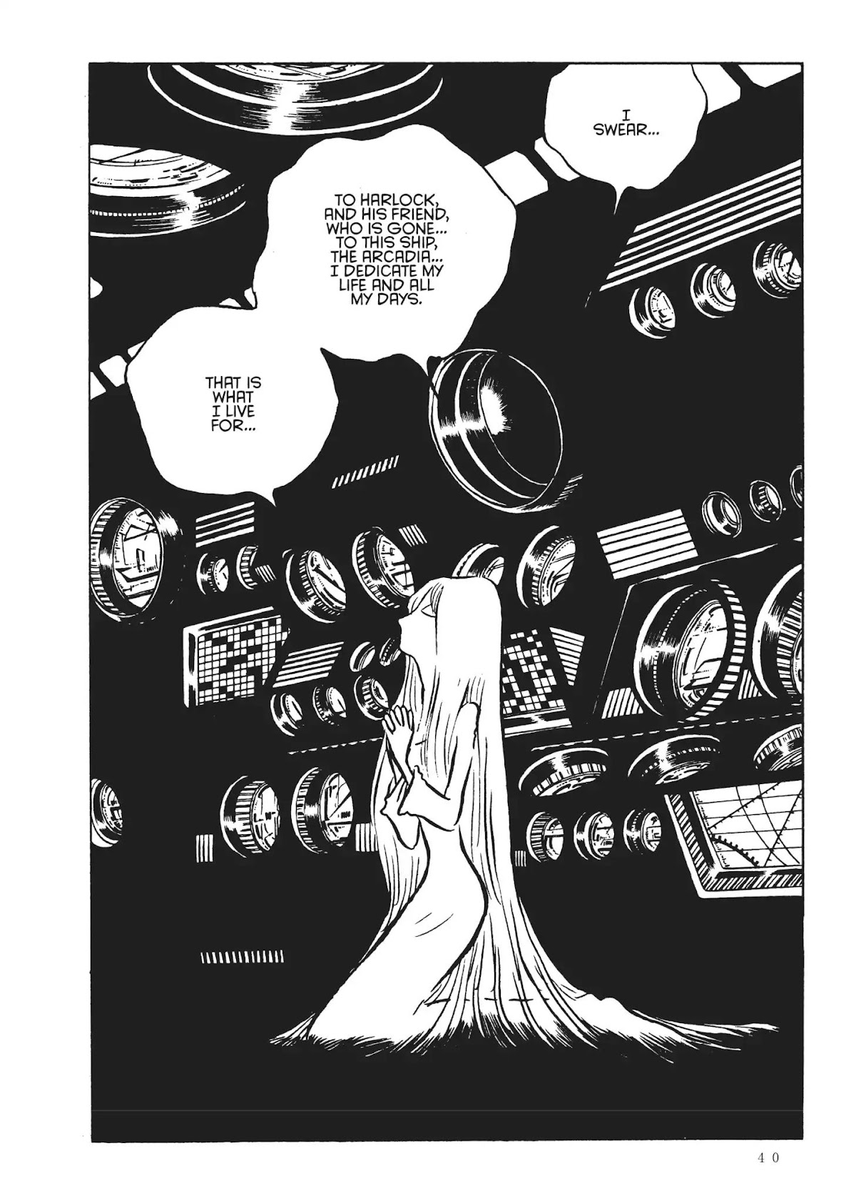 Uchuu Kaizoku Captain Harlock Chapter 18 page 17 - Chapter 18