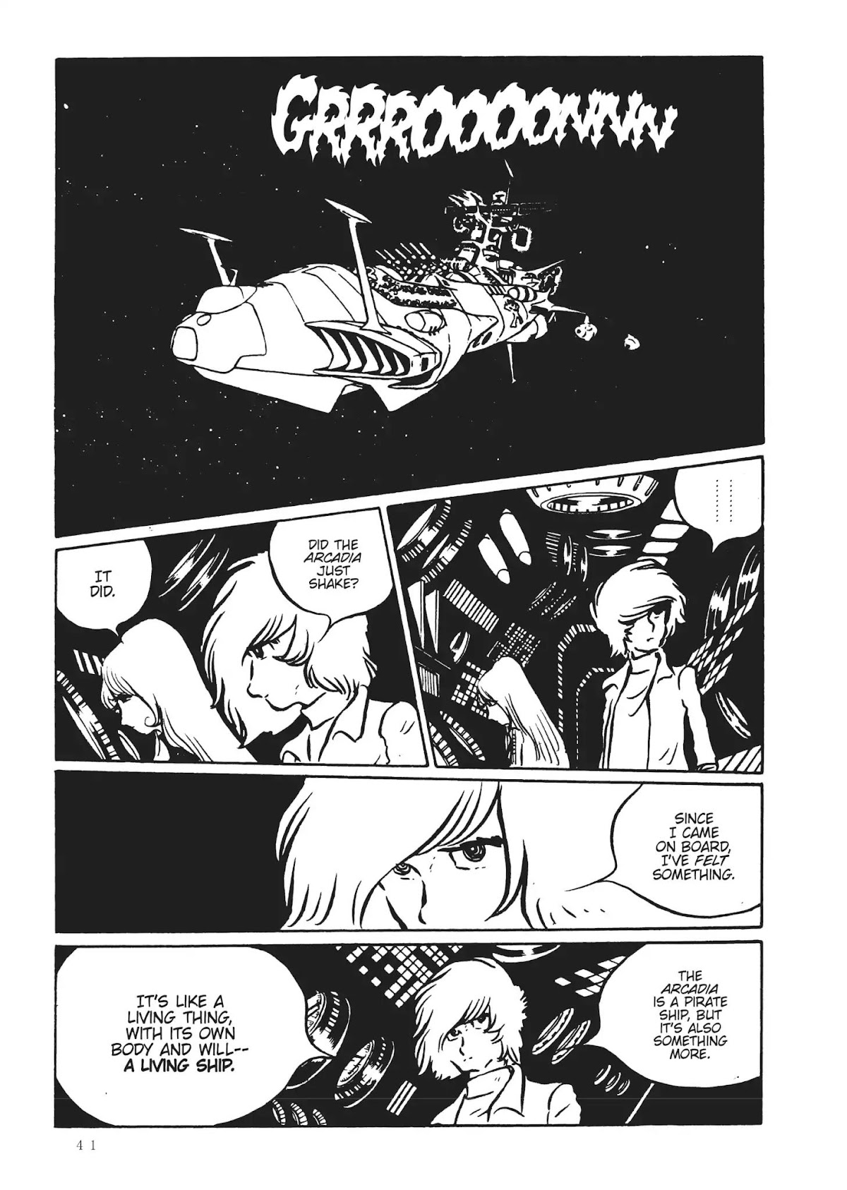 Uchuu Kaizoku Captain Harlock Chapter 18 page 18 - Chapter 18