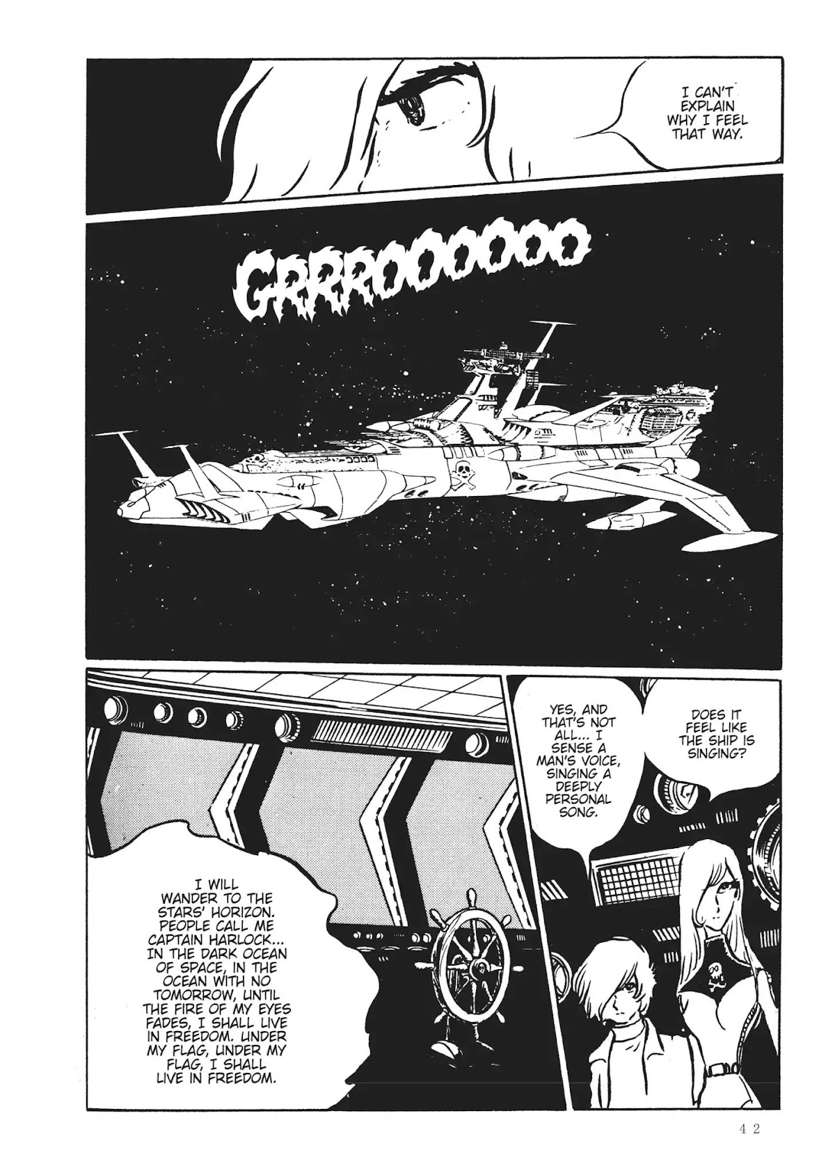 Uchuu Kaizoku Captain Harlock Chapter 18 page 19 - Chapter 18