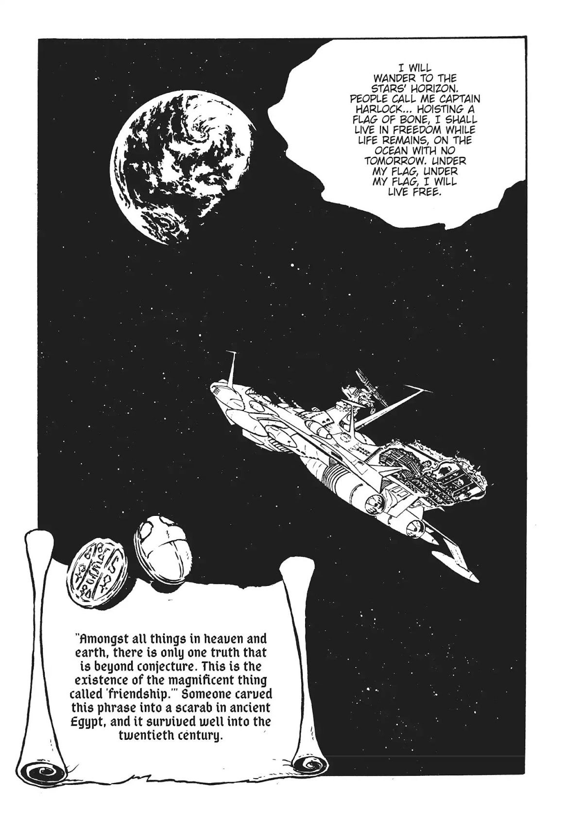 Uchuu Kaizoku Captain Harlock Chapter 18 page 20 - Chapter 18