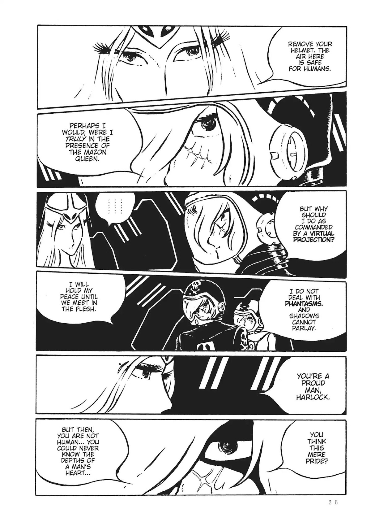 Uchuu Kaizoku Captain Harlock Chapter 18 page 3 - Chapter 18
