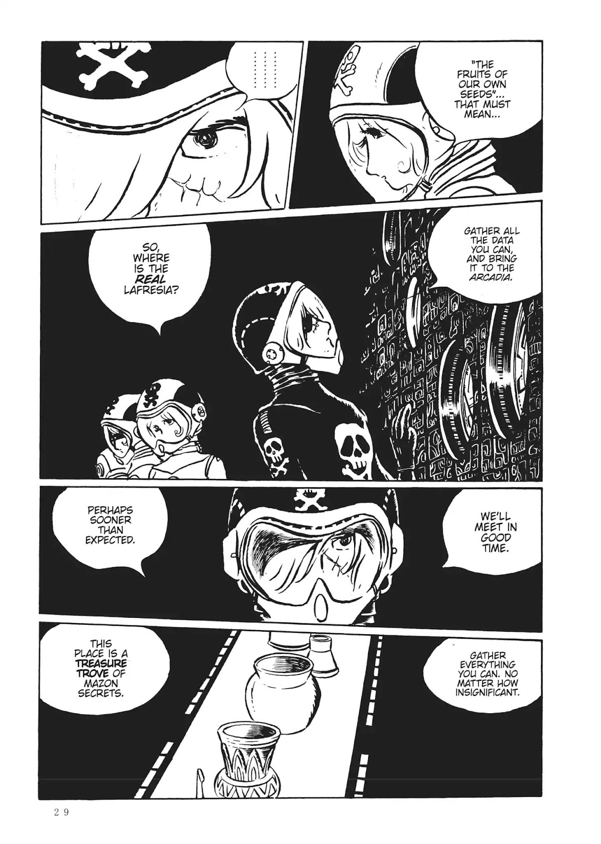 Uchuu Kaizoku Captain Harlock Chapter 18 page 6 - Chapter 18