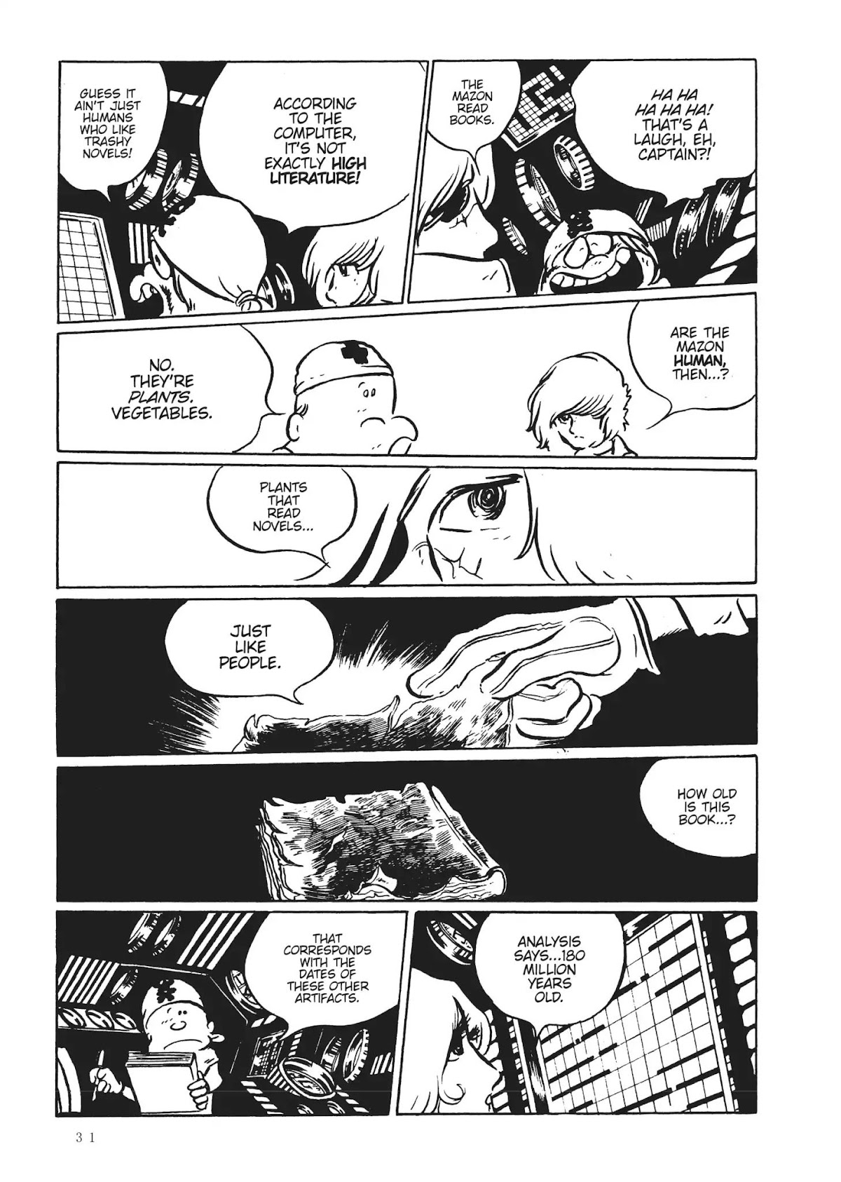 Uchuu Kaizoku Captain Harlock Chapter 18 page 8 - Chapter 18
