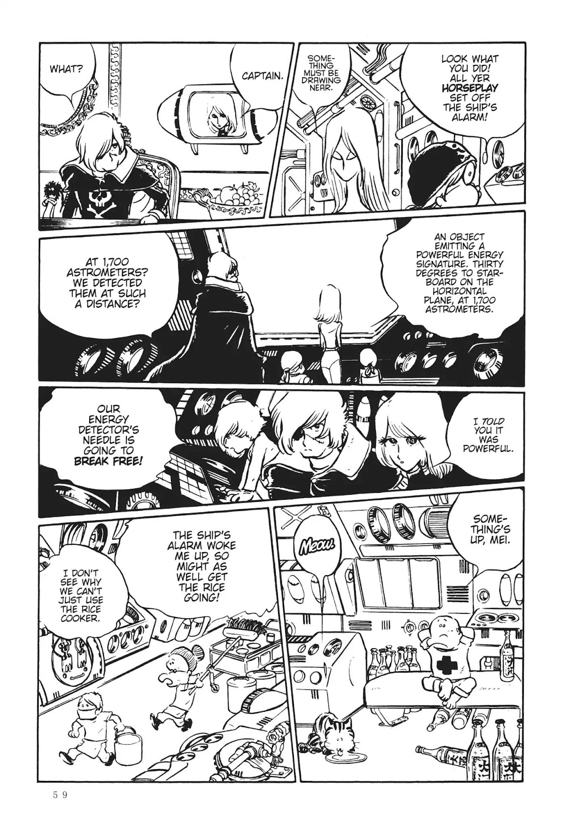 Uchuu Kaizoku Captain Harlock Chapter 19 page 14 - Chapter 19