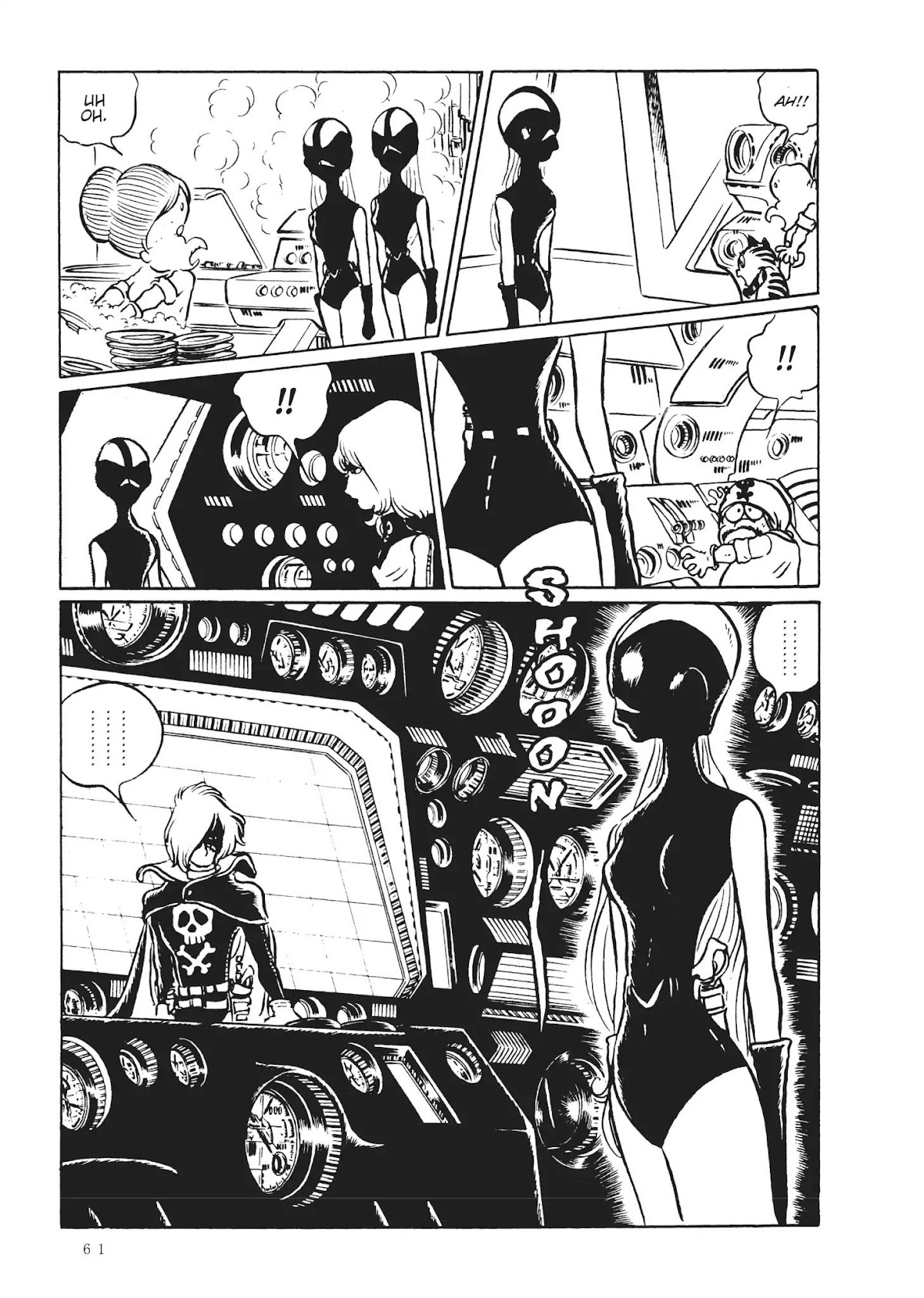 Uchuu Kaizoku Captain Harlock Chapter 19 page 16 - Chapter 19