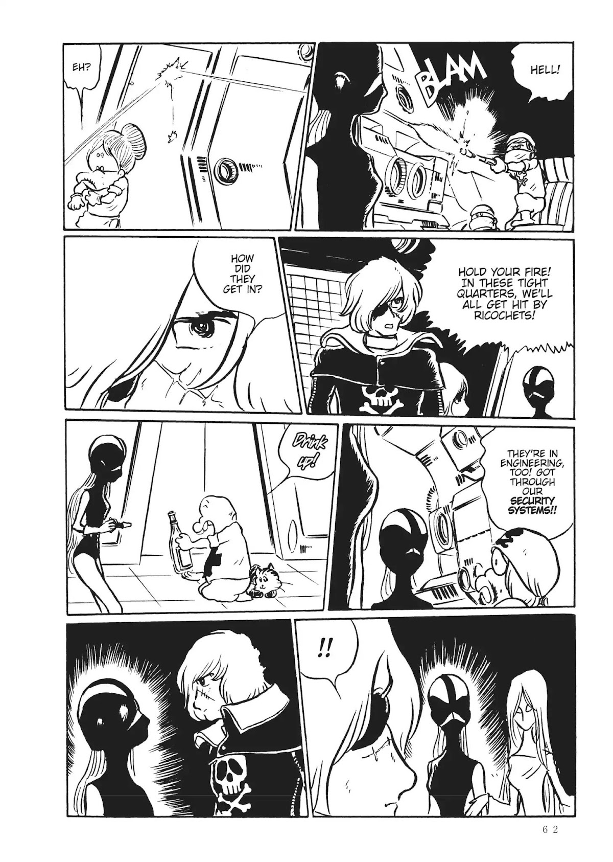 Uchuu Kaizoku Captain Harlock Chapter 19 page 17 - Chapter 19