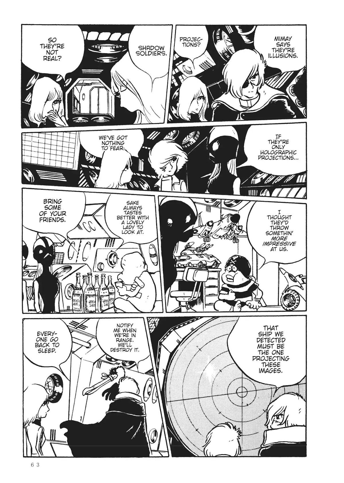 Uchuu Kaizoku Captain Harlock Chapter 19 page 18 - Chapter 19