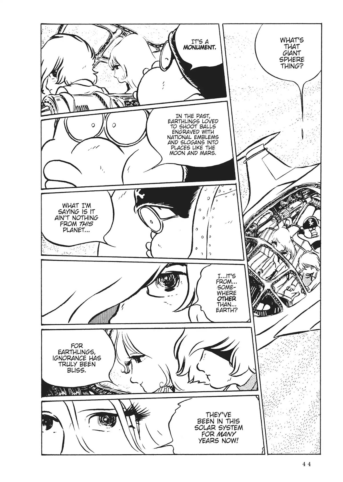Uchuu Kaizoku Captain Harlock Chapter 2 page 13 - Chapter 2