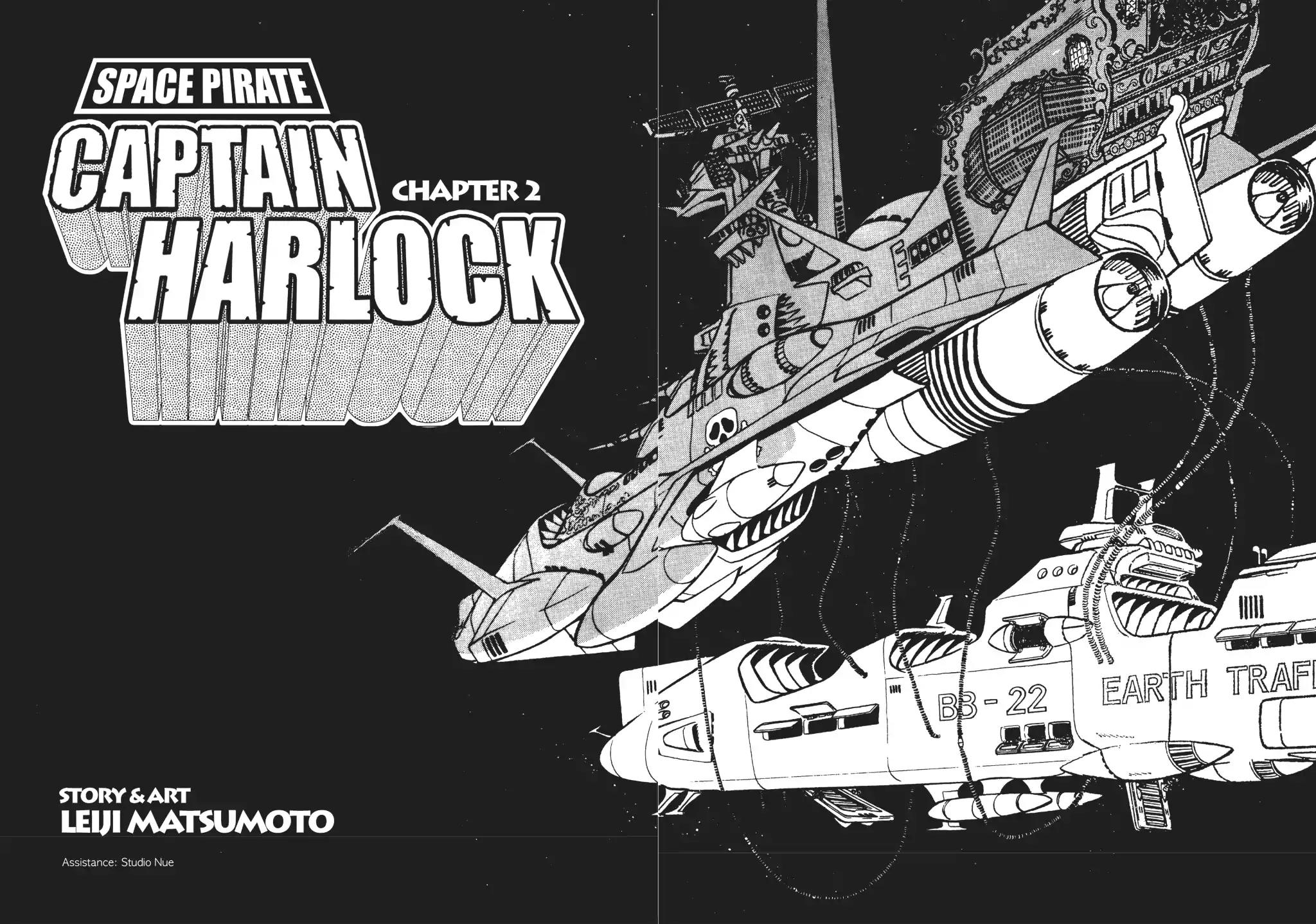 Uchuu Kaizoku Captain Harlock Chapter 2 page 2 - Chapter 2