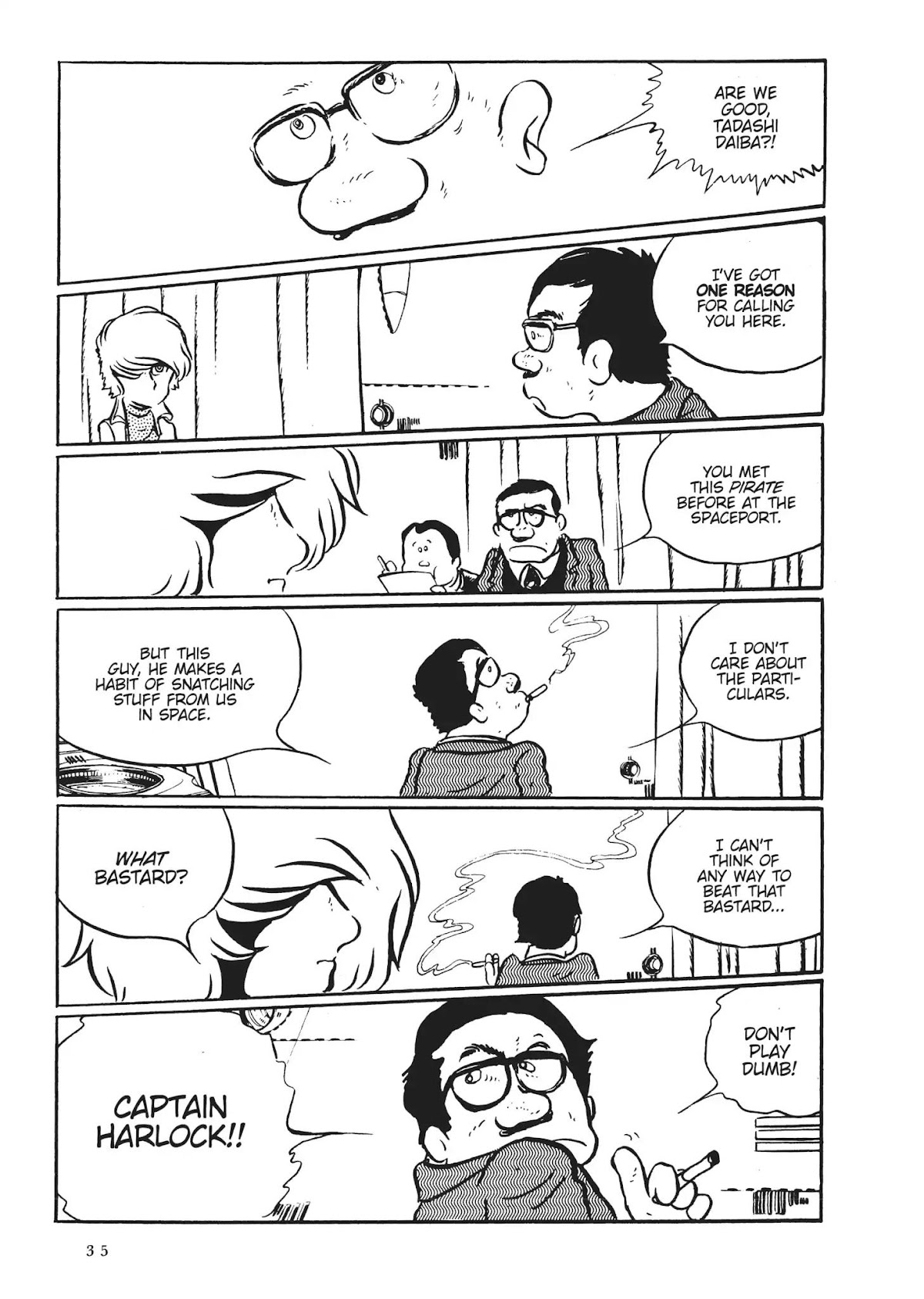 Uchuu Kaizoku Captain Harlock Chapter 2 page 4 - Chapter 2