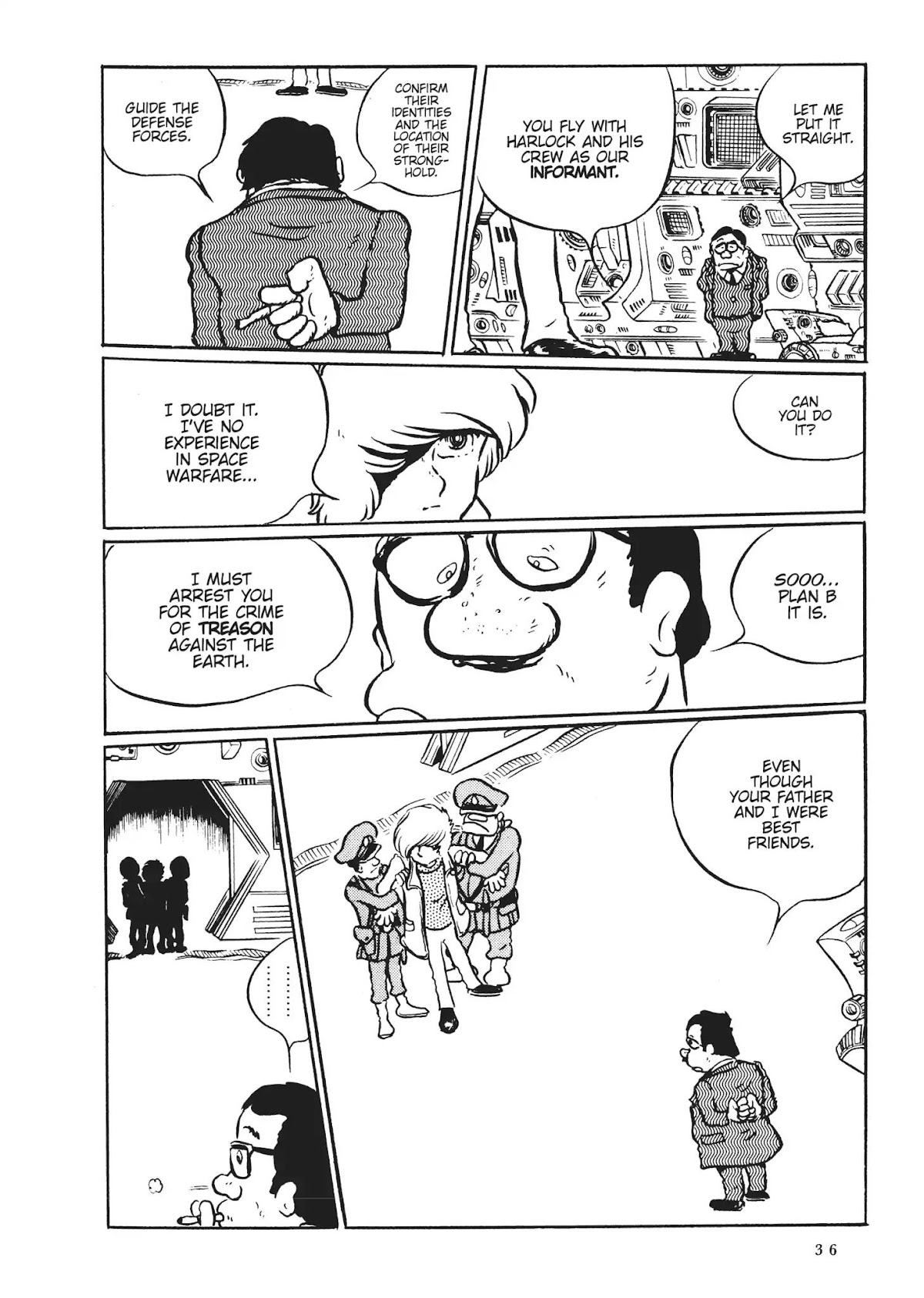 Uchuu Kaizoku Captain Harlock Chapter 2 page 5 - Chapter 2