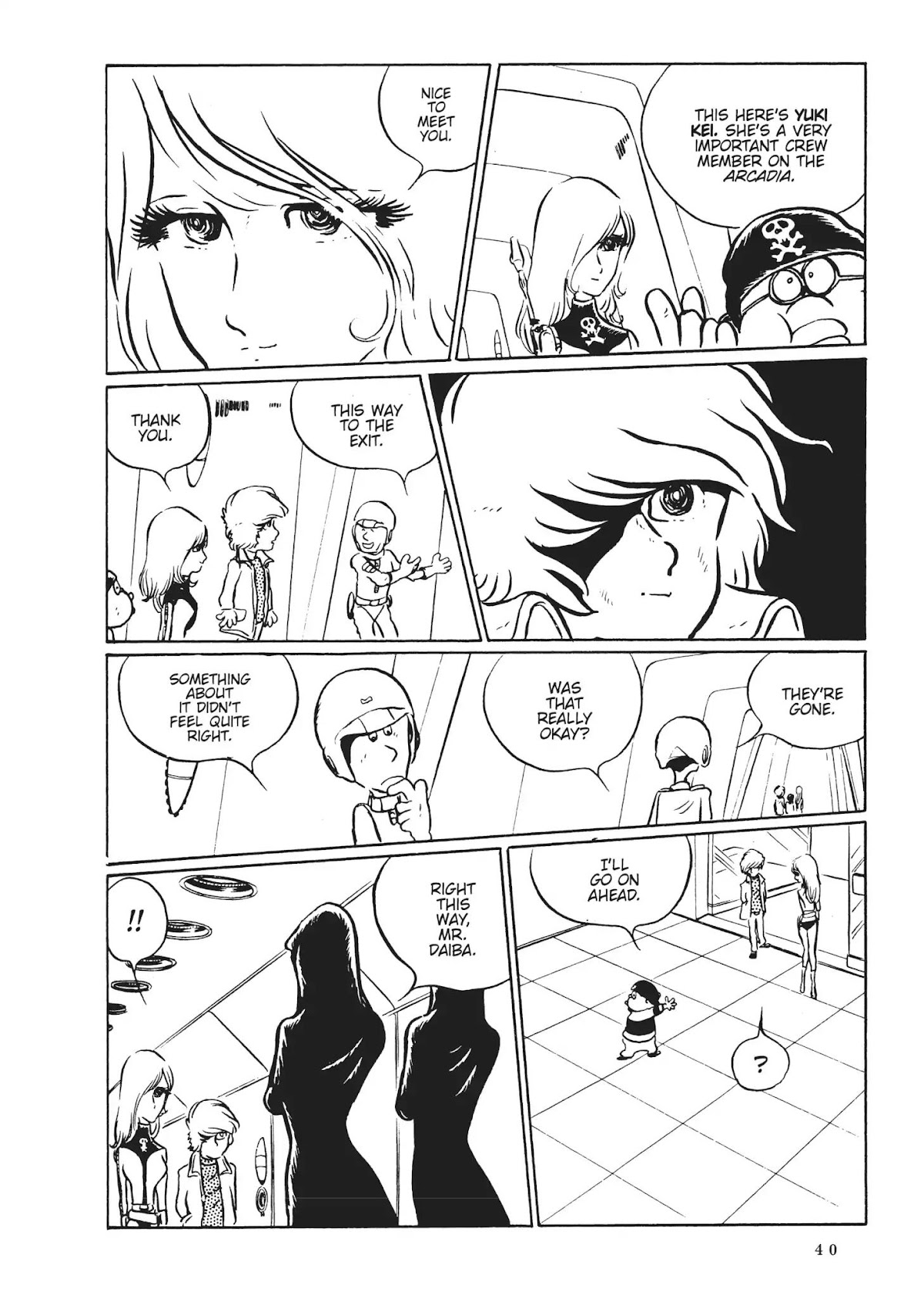 Uchuu Kaizoku Captain Harlock Chapter 2 page 9 - Chapter 2