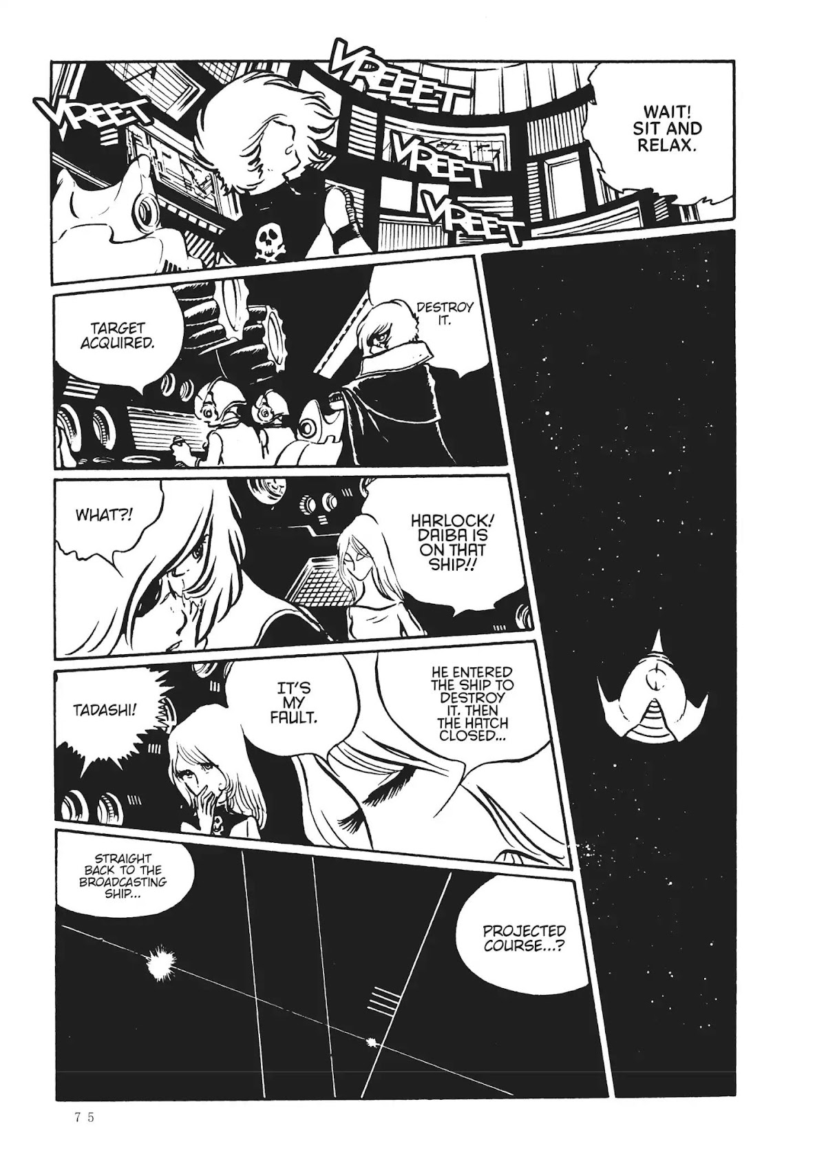Uchuu Kaizoku Captain Harlock Chapter 20 page 10 - Chapter 20
