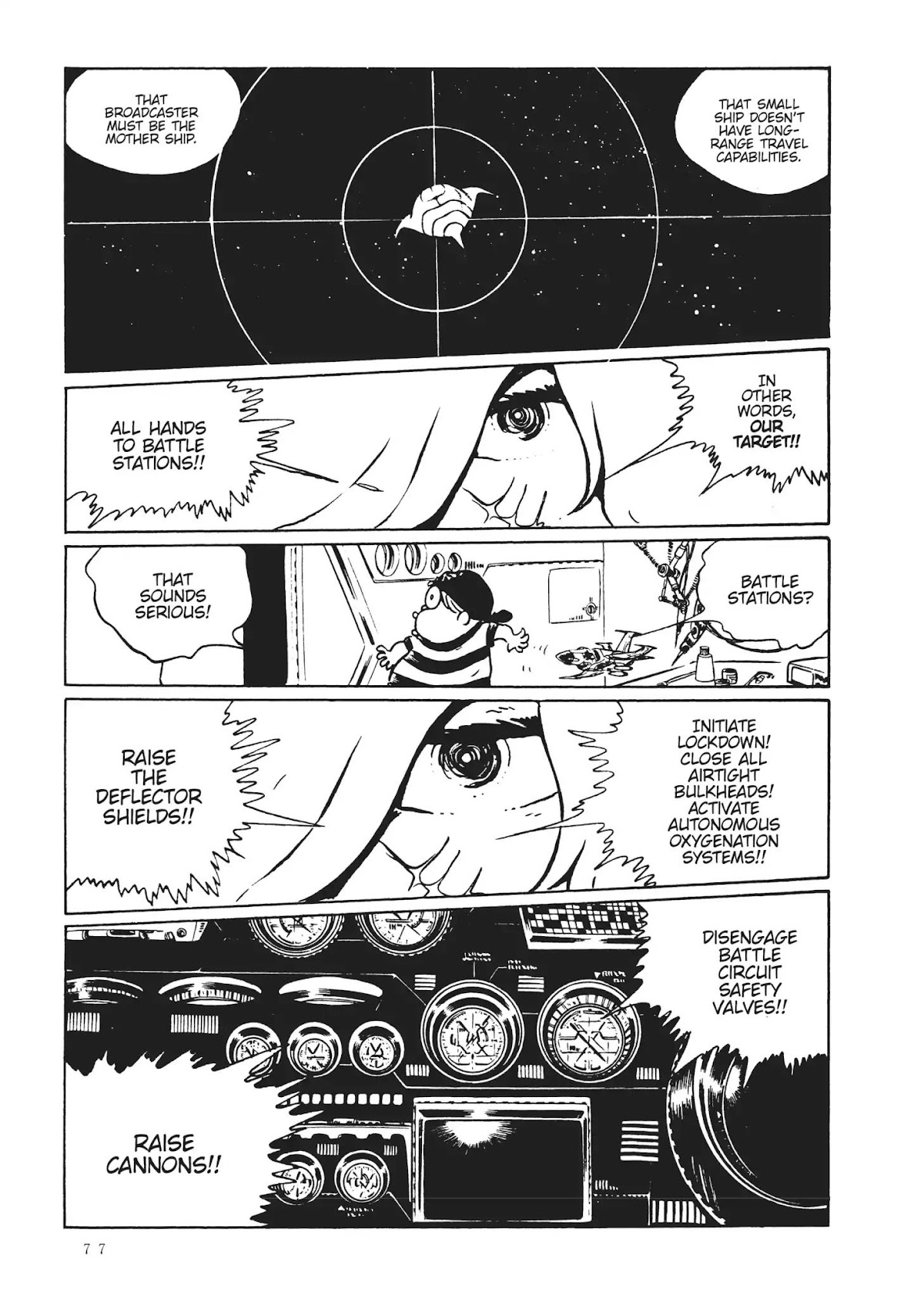 Uchuu Kaizoku Captain Harlock Chapter 20 page 12 - Chapter 20