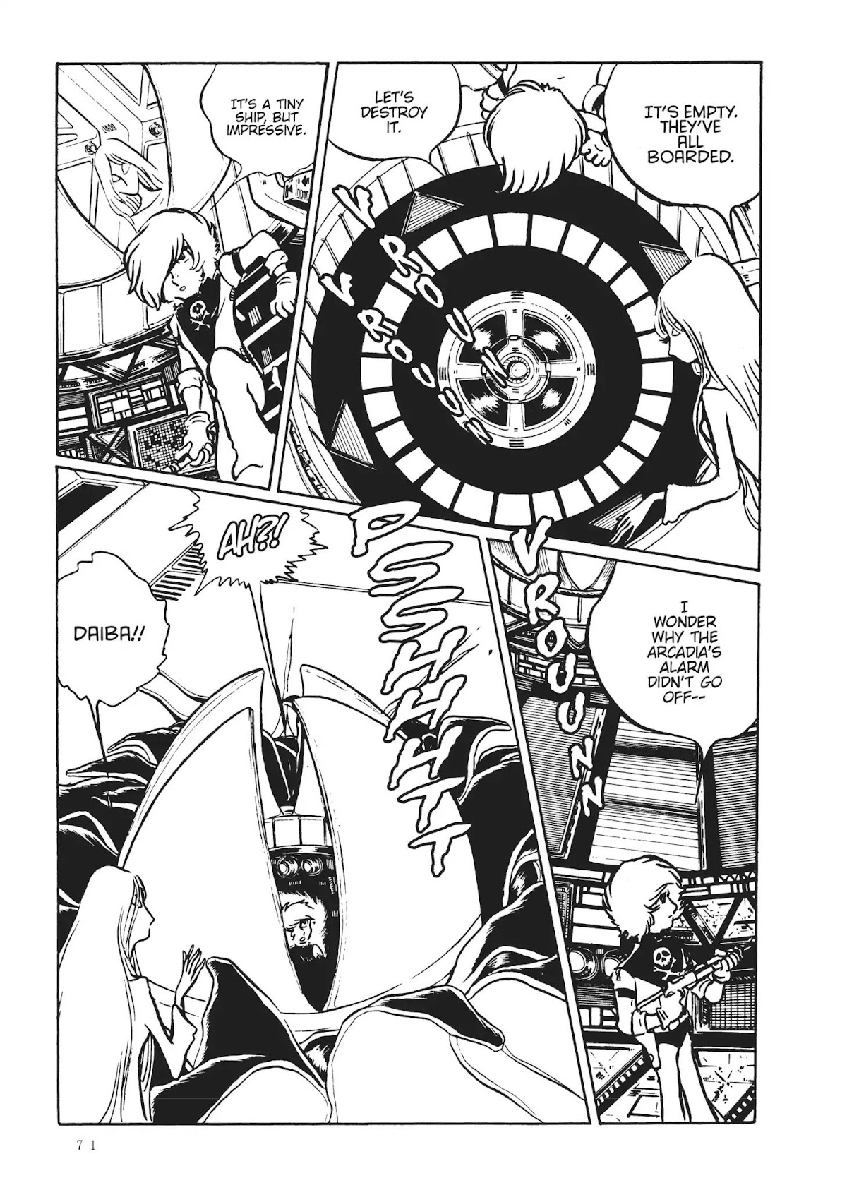 Uchuu Kaizoku Captain Harlock Chapter 20 page 6 - Chapter 20