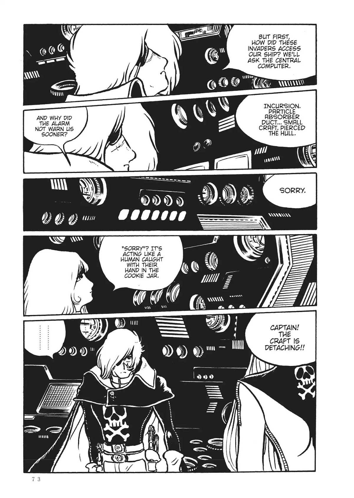 Uchuu Kaizoku Captain Harlock Chapter 20 page 8 - Chapter 20