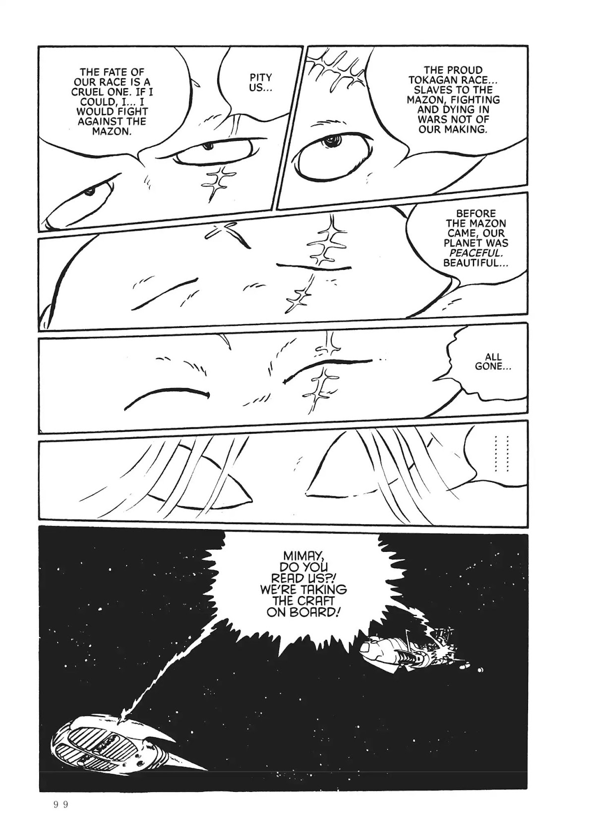 Uchuu Kaizoku Captain Harlock Chapter 21 page 10 - Chapter 21