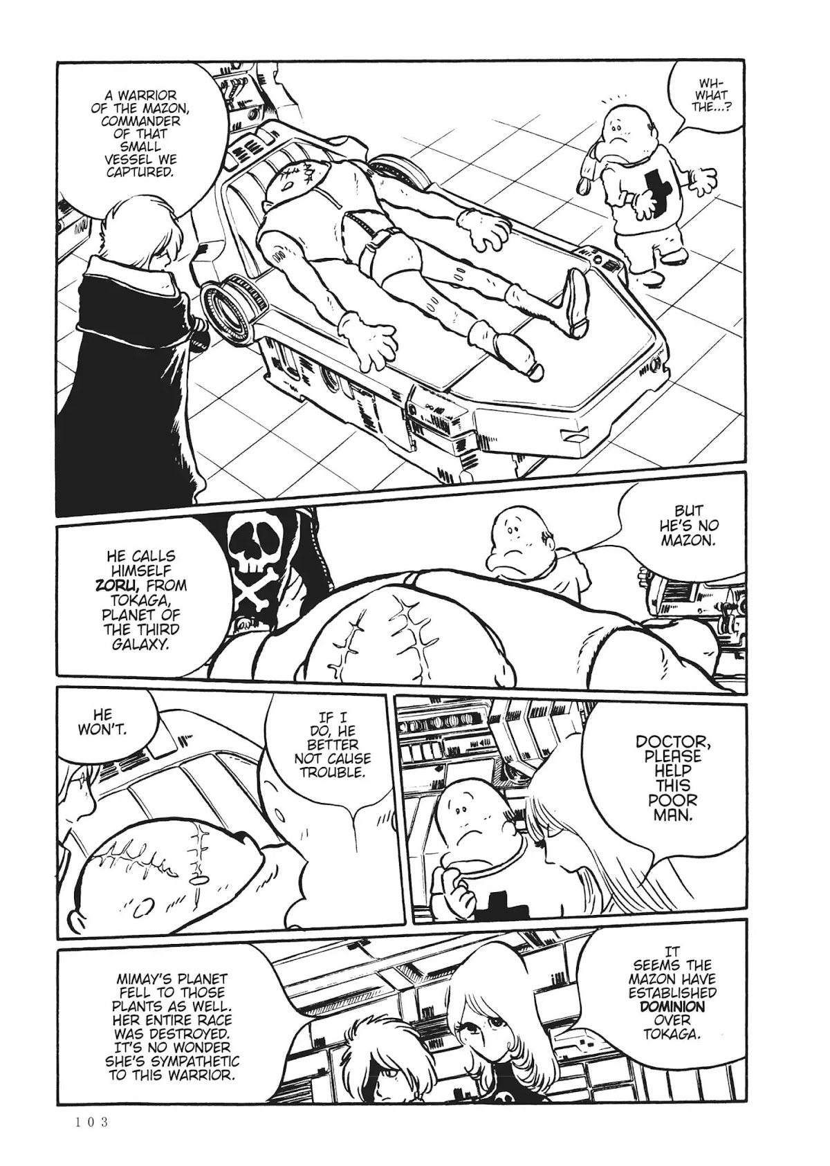 Uchuu Kaizoku Captain Harlock Chapter 21 page 14 - Chapter 21