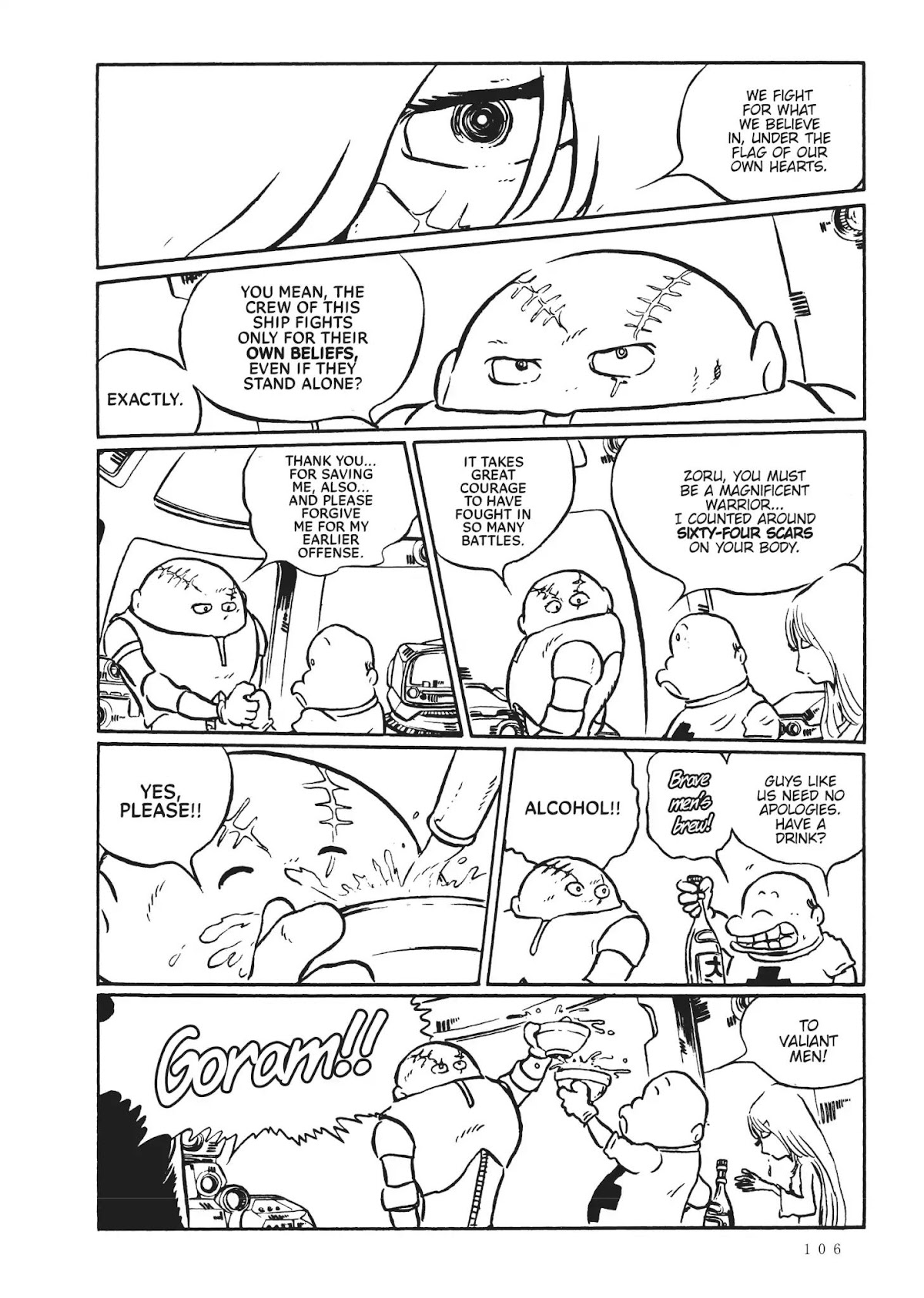 Uchuu Kaizoku Captain Harlock Chapter 21 page 17 - Chapter 21