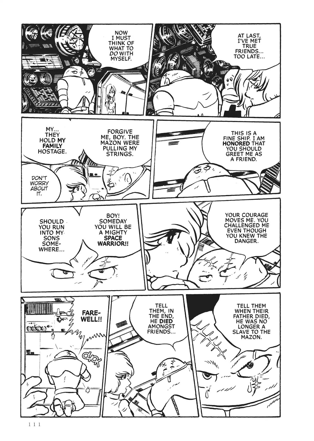 Uchuu Kaizoku Captain Harlock Chapter 21 page 22 - Chapter 21