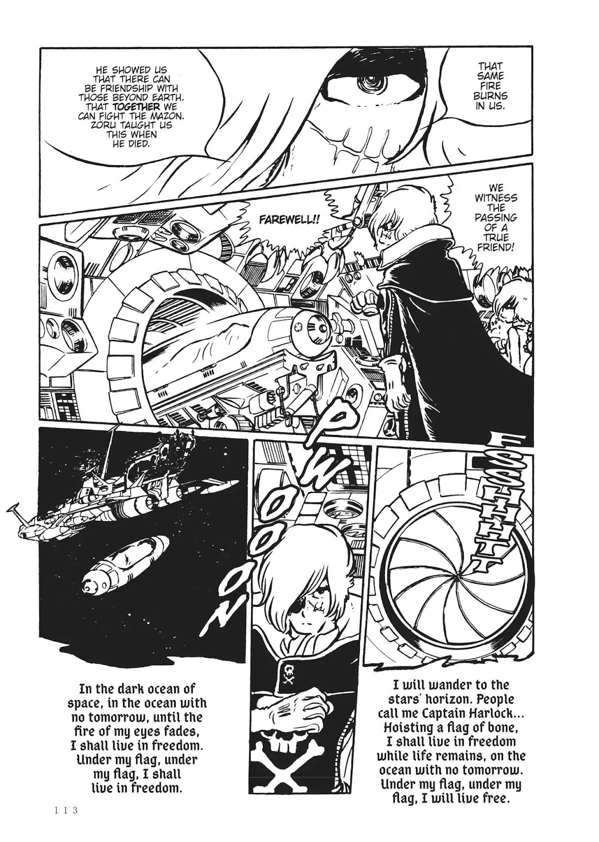 Uchuu Kaizoku Captain Harlock Chapter 21 page 24 - Chapter 21