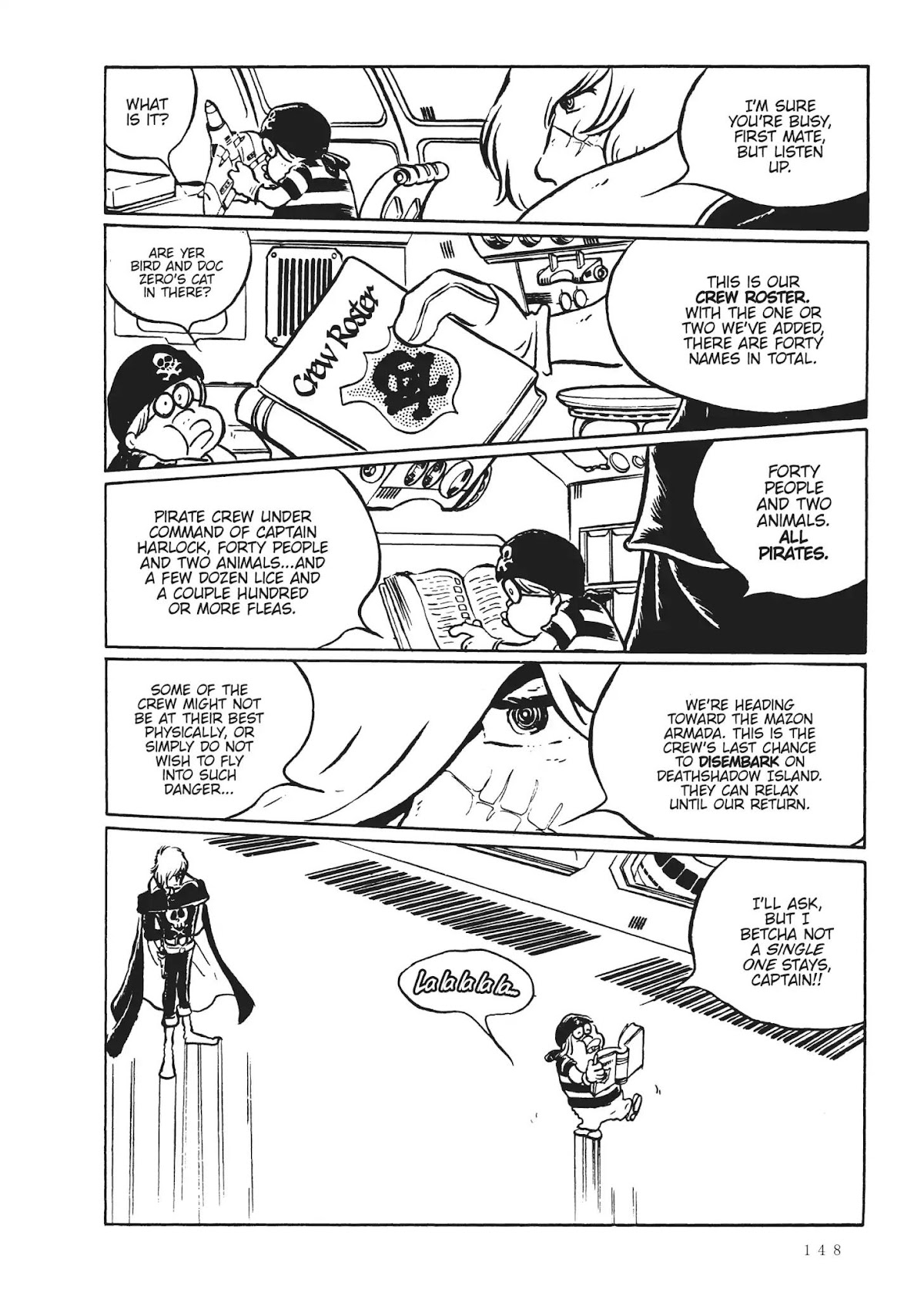Uchuu Kaizoku Captain Harlock Chapter 23 page 11 - Chapter 23