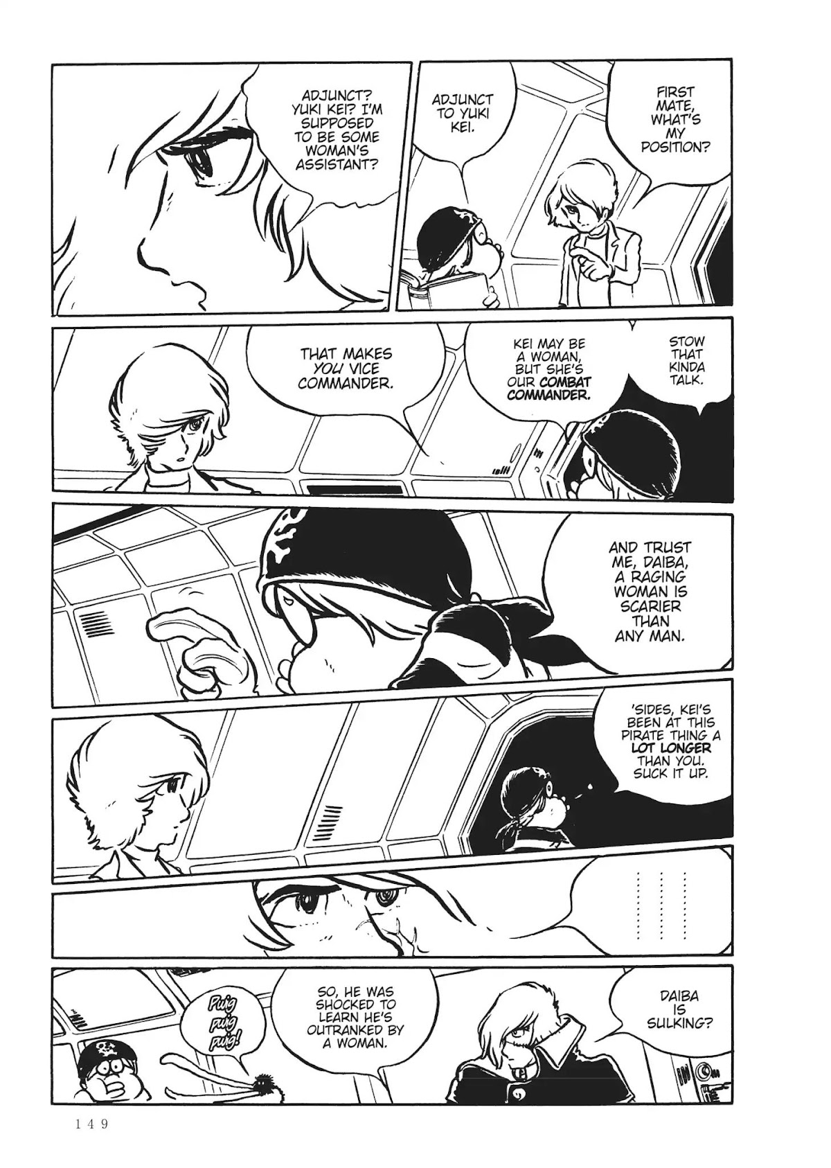 Uchuu Kaizoku Captain Harlock Chapter 23 page 12 - Chapter 23