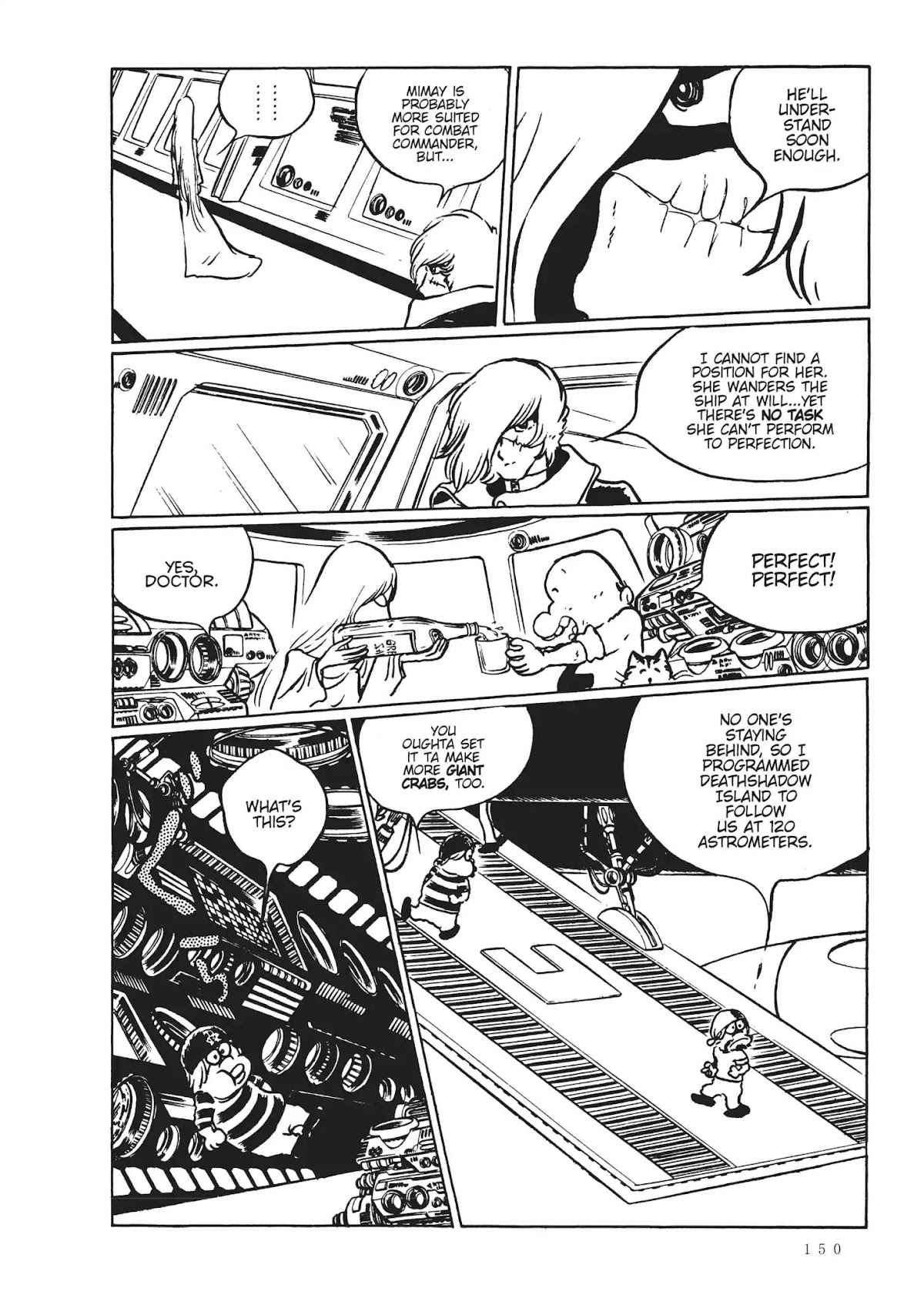 Uchuu Kaizoku Captain Harlock Chapter 23 page 13 - Chapter 23