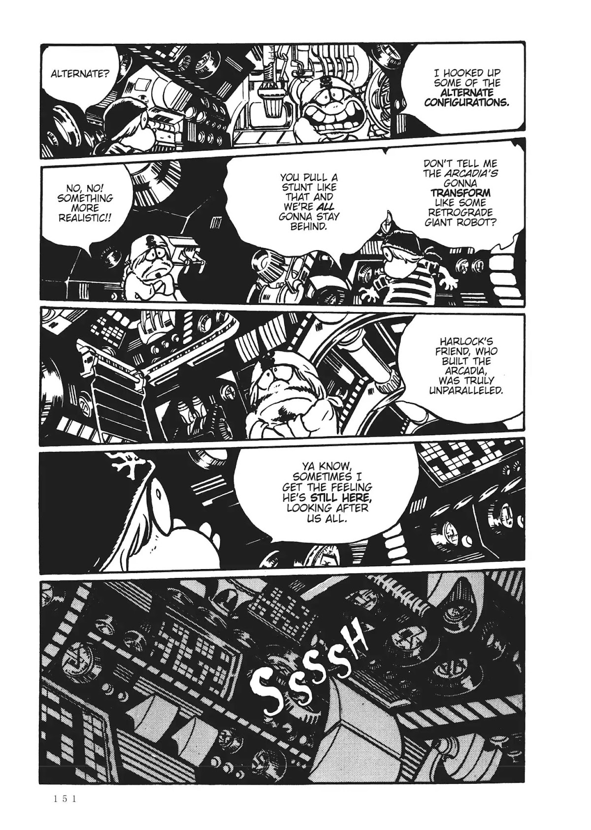 Uchuu Kaizoku Captain Harlock Chapter 23 page 14 - Chapter 23