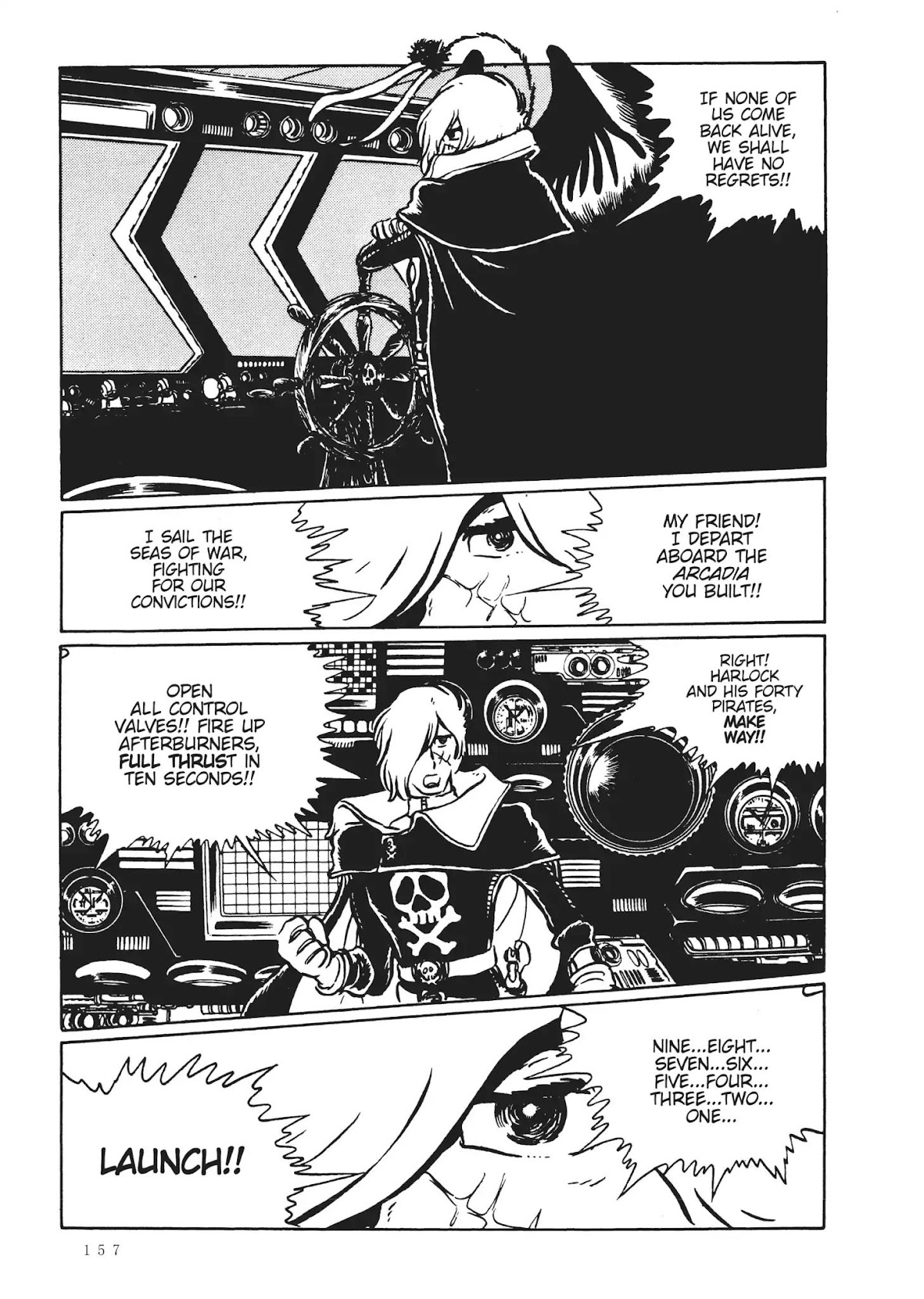 Uchuu Kaizoku Captain Harlock Chapter 23 page 19 - Chapter 23