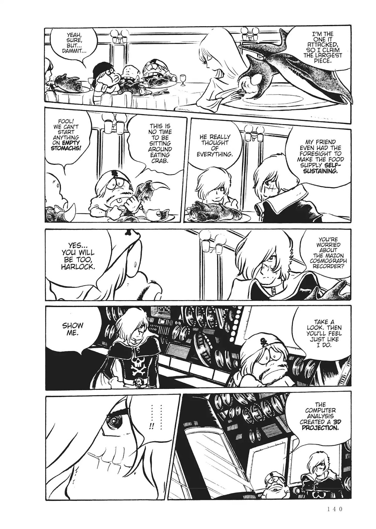 Uchuu Kaizoku Captain Harlock Chapter 23 page 4 - Chapter 23
