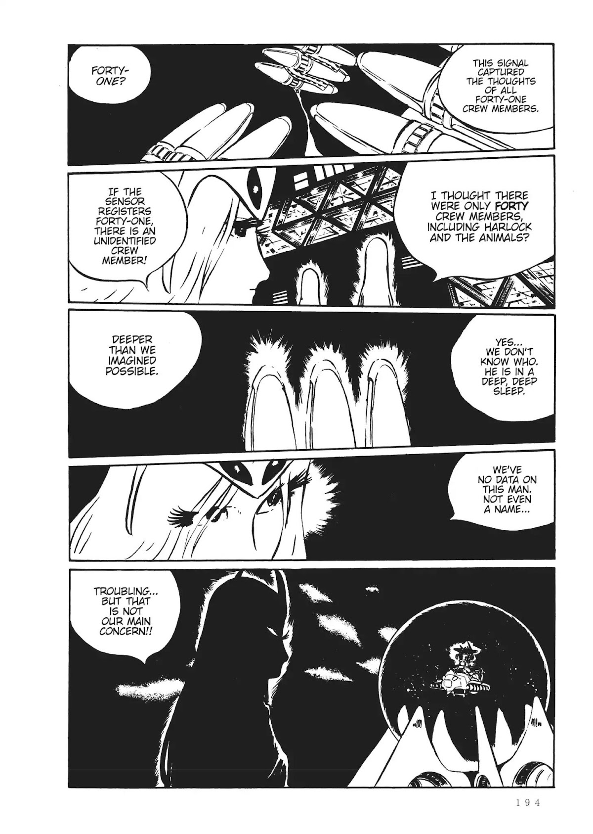 Uchuu Kaizoku Captain Harlock Chapter 25 page 13 - Chapter 25