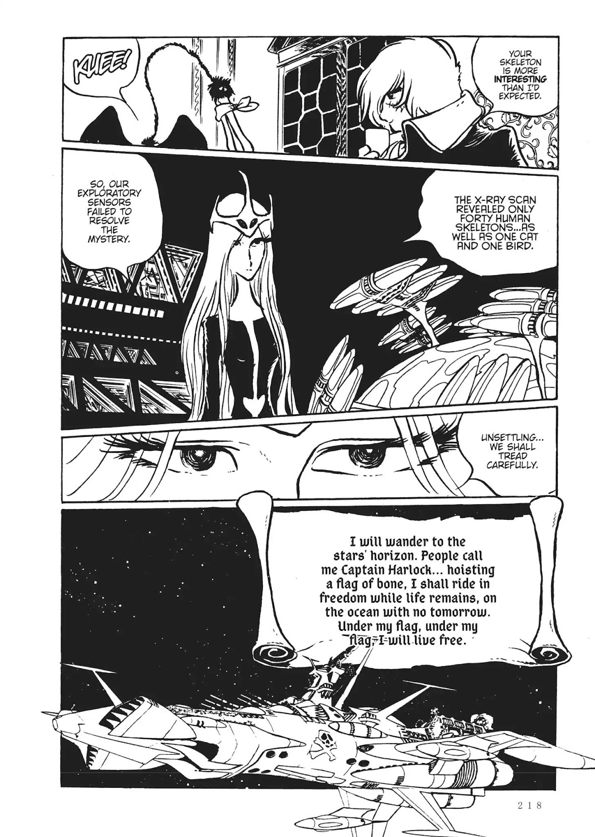Uchuu Kaizoku Captain Harlock Chapter 26 page 13 - Chapter 26