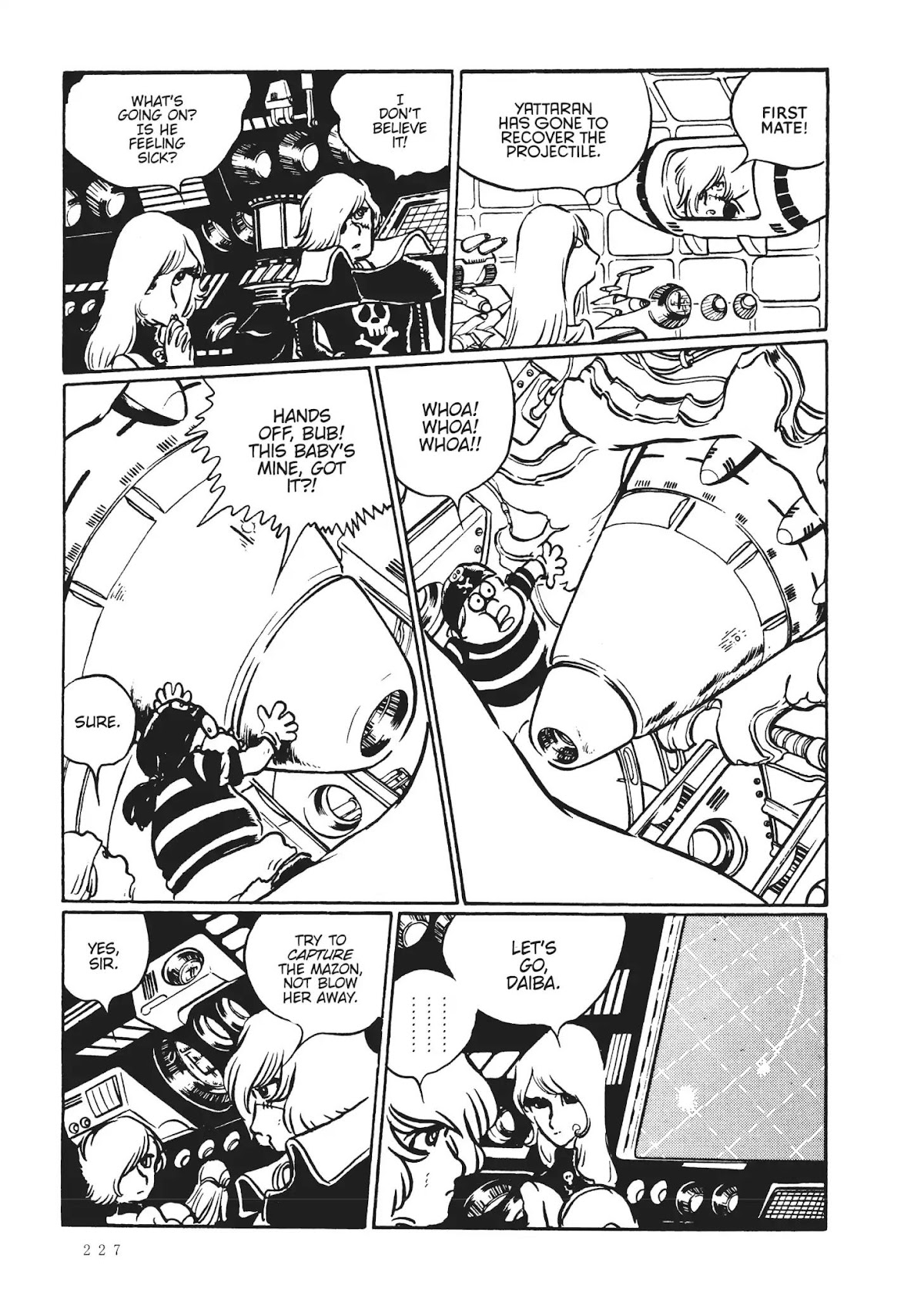 Uchuu Kaizoku Captain Harlock Chapter 27 page 6 - Chapter 27