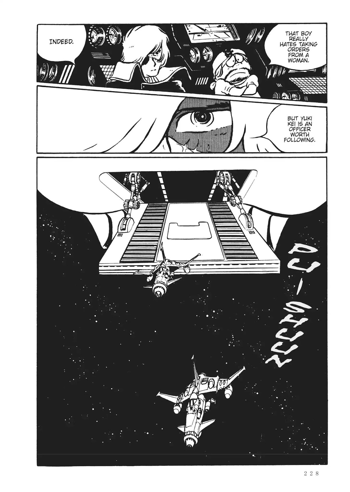 Uchuu Kaizoku Captain Harlock Chapter 27 page 7 - Chapter 27
