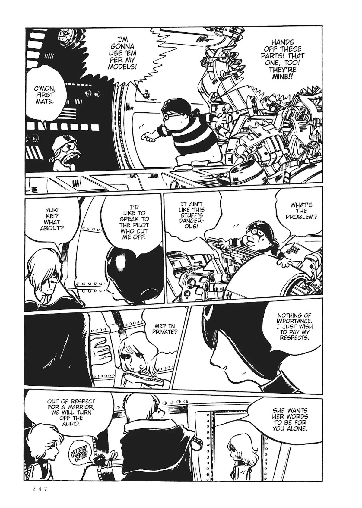 Uchuu Kaizoku Captain Harlock Chapter 28 page 11 - Chapter 28