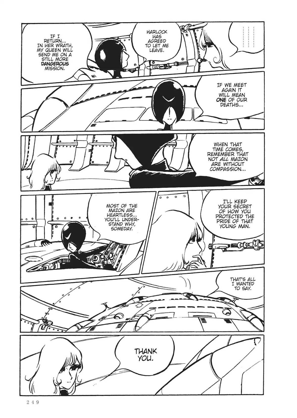 Uchuu Kaizoku Captain Harlock Chapter 28 page 13 - Chapter 28