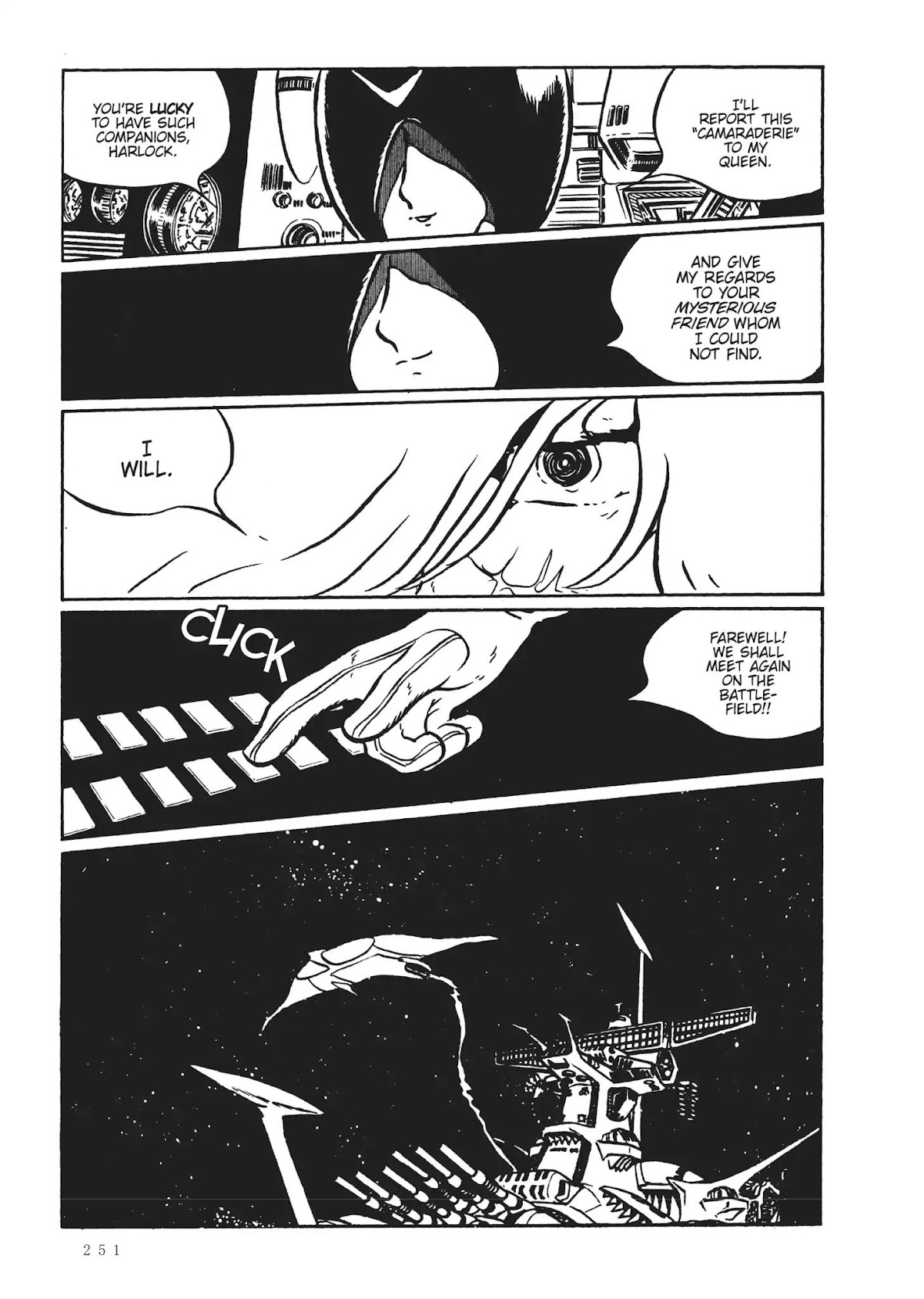 Uchuu Kaizoku Captain Harlock Chapter 28 page 15 - Chapter 28