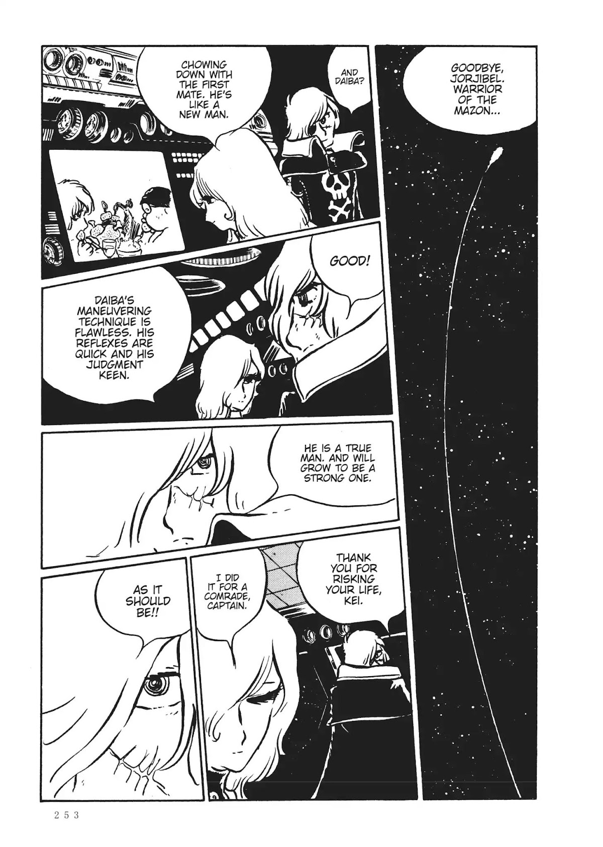 Uchuu Kaizoku Captain Harlock Chapter 28 page 17 - Chapter 28