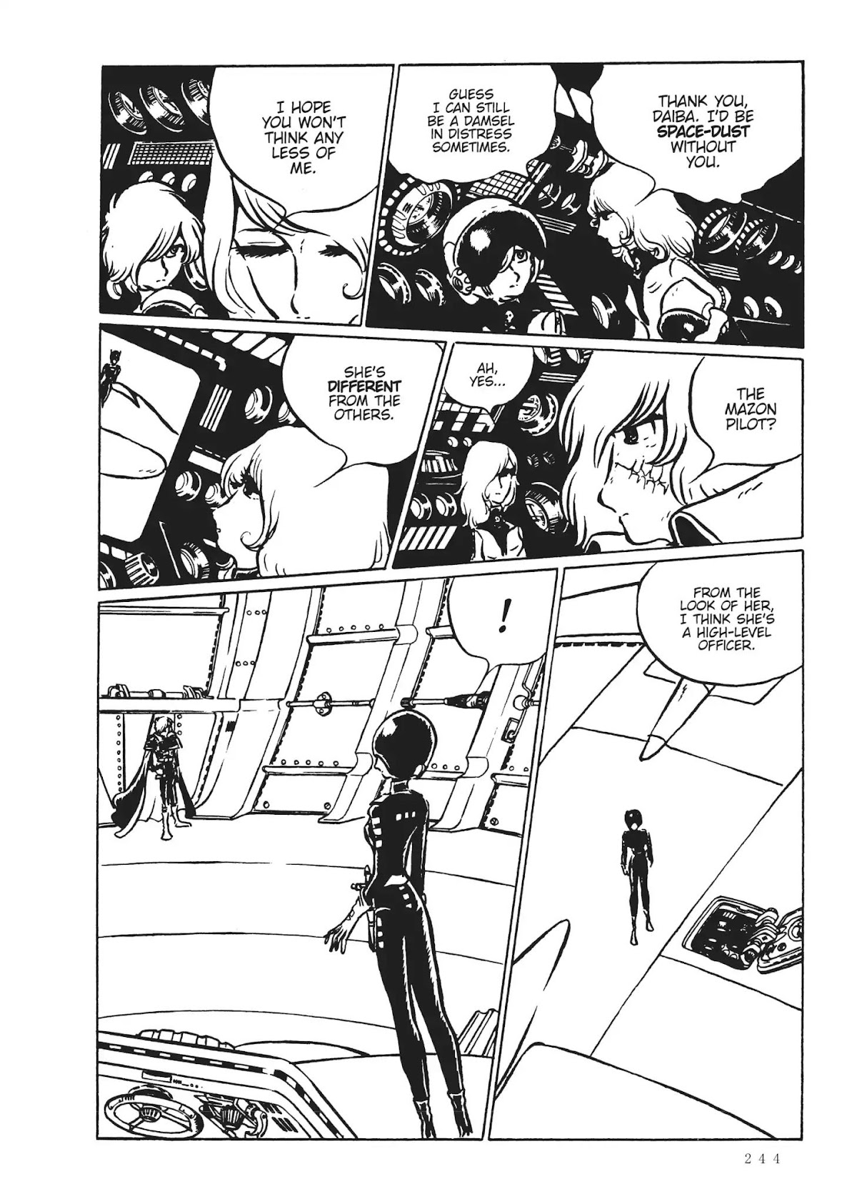 Uchuu Kaizoku Captain Harlock Chapter 28 page 8 - Chapter 28