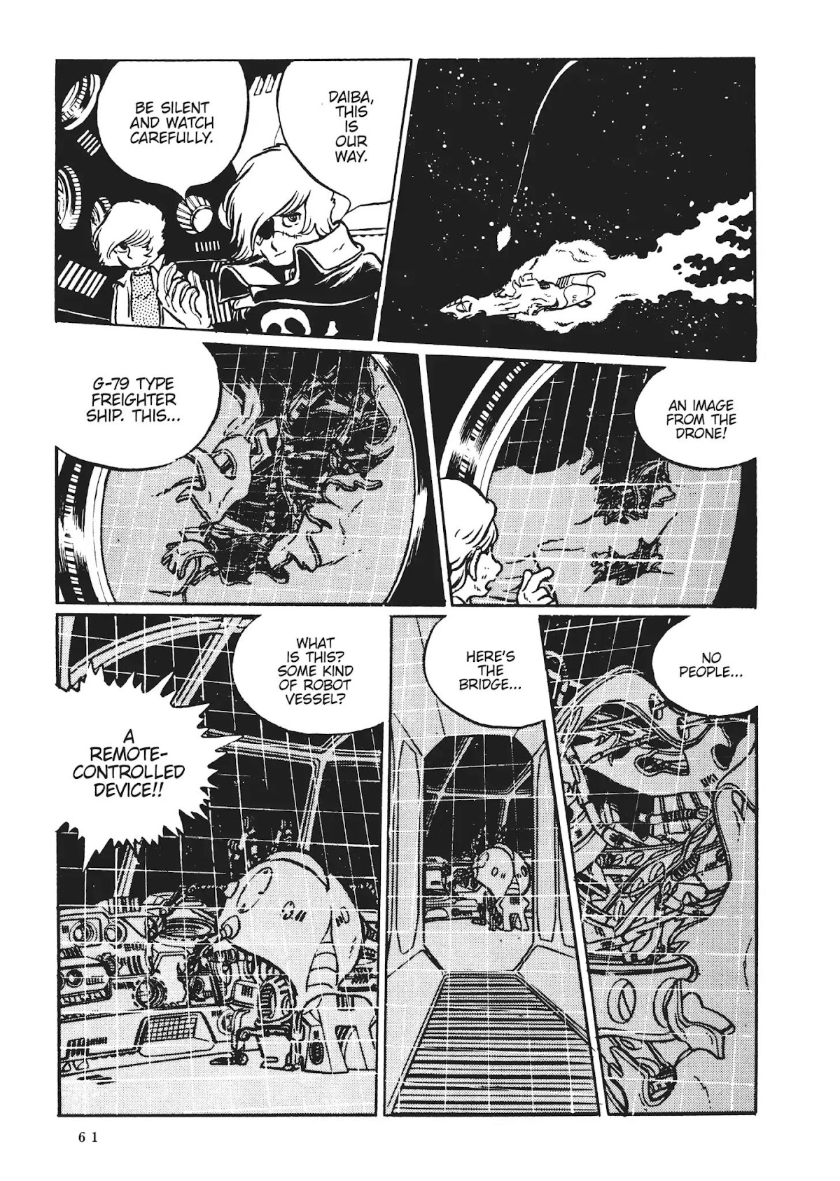 Uchuu Kaizoku Captain Harlock Chapter 3 page 10 - Chapter 3