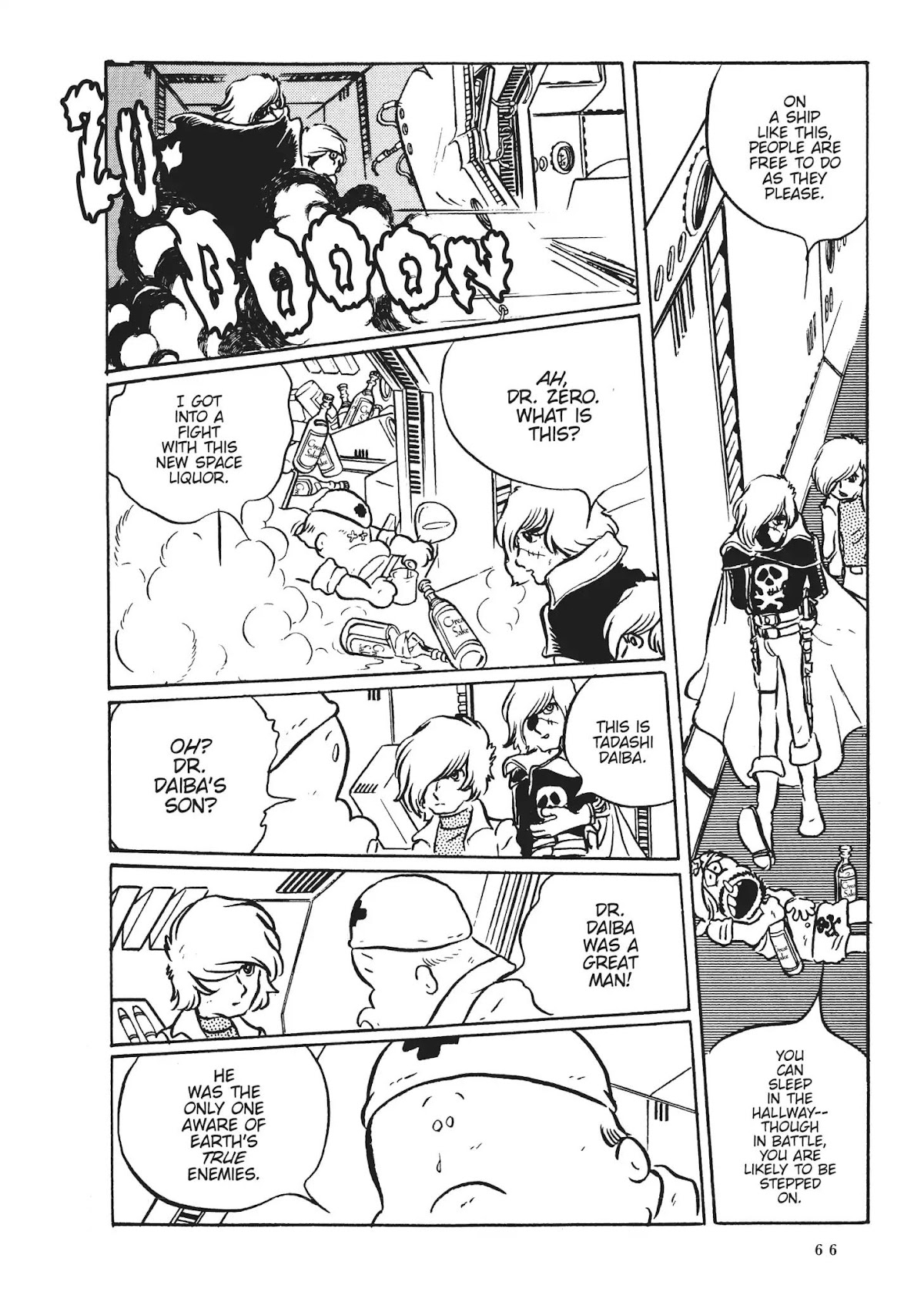 Uchuu Kaizoku Captain Harlock Chapter 3 page 15 - Chapter 3