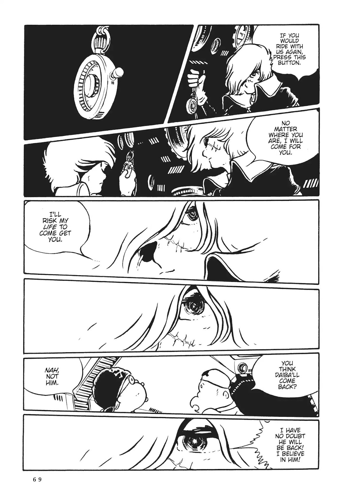 Uchuu Kaizoku Captain Harlock Chapter 3 page 18 - Chapter 3
