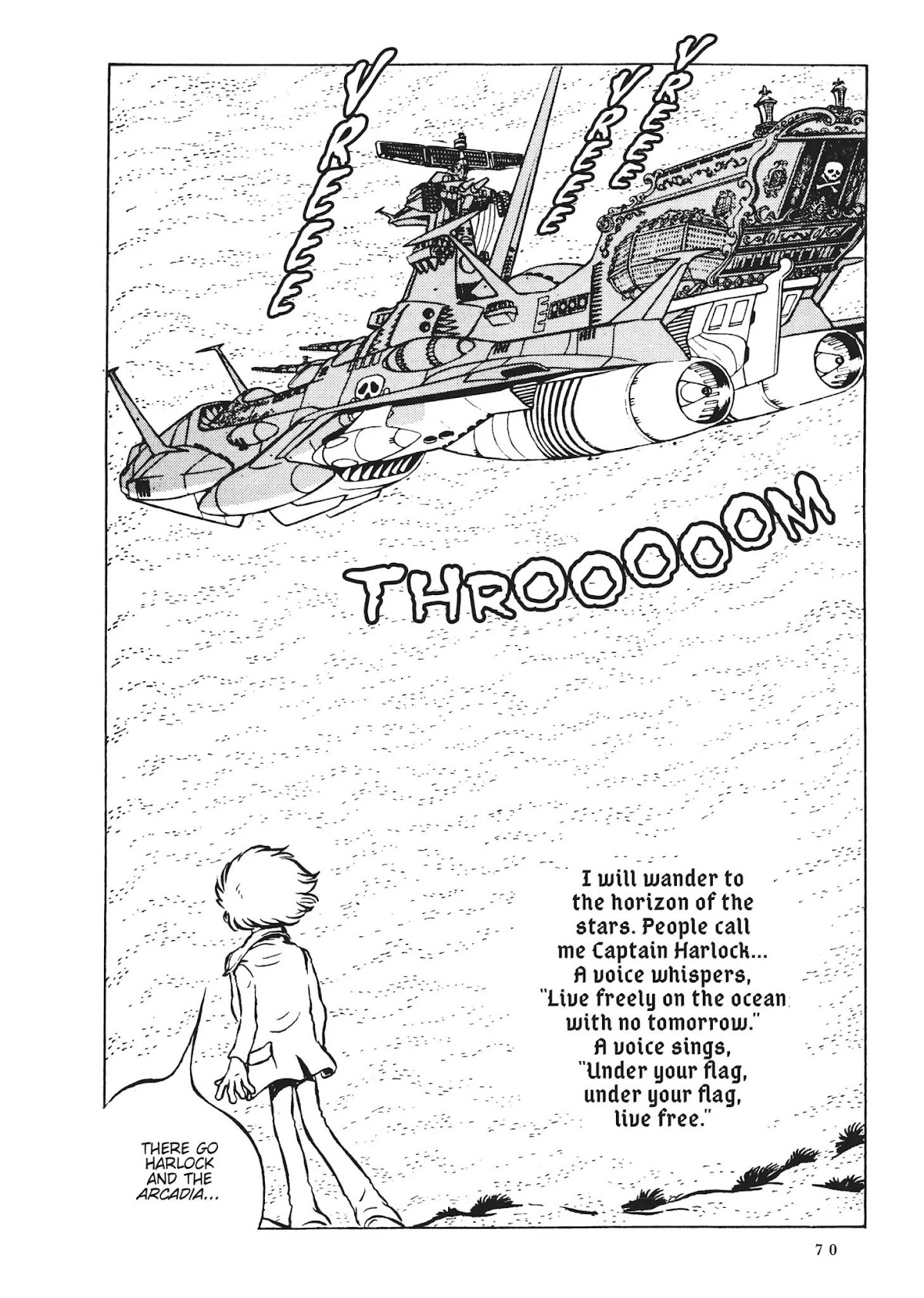 Uchuu Kaizoku Captain Harlock Chapter 3 page 19 - Chapter 3