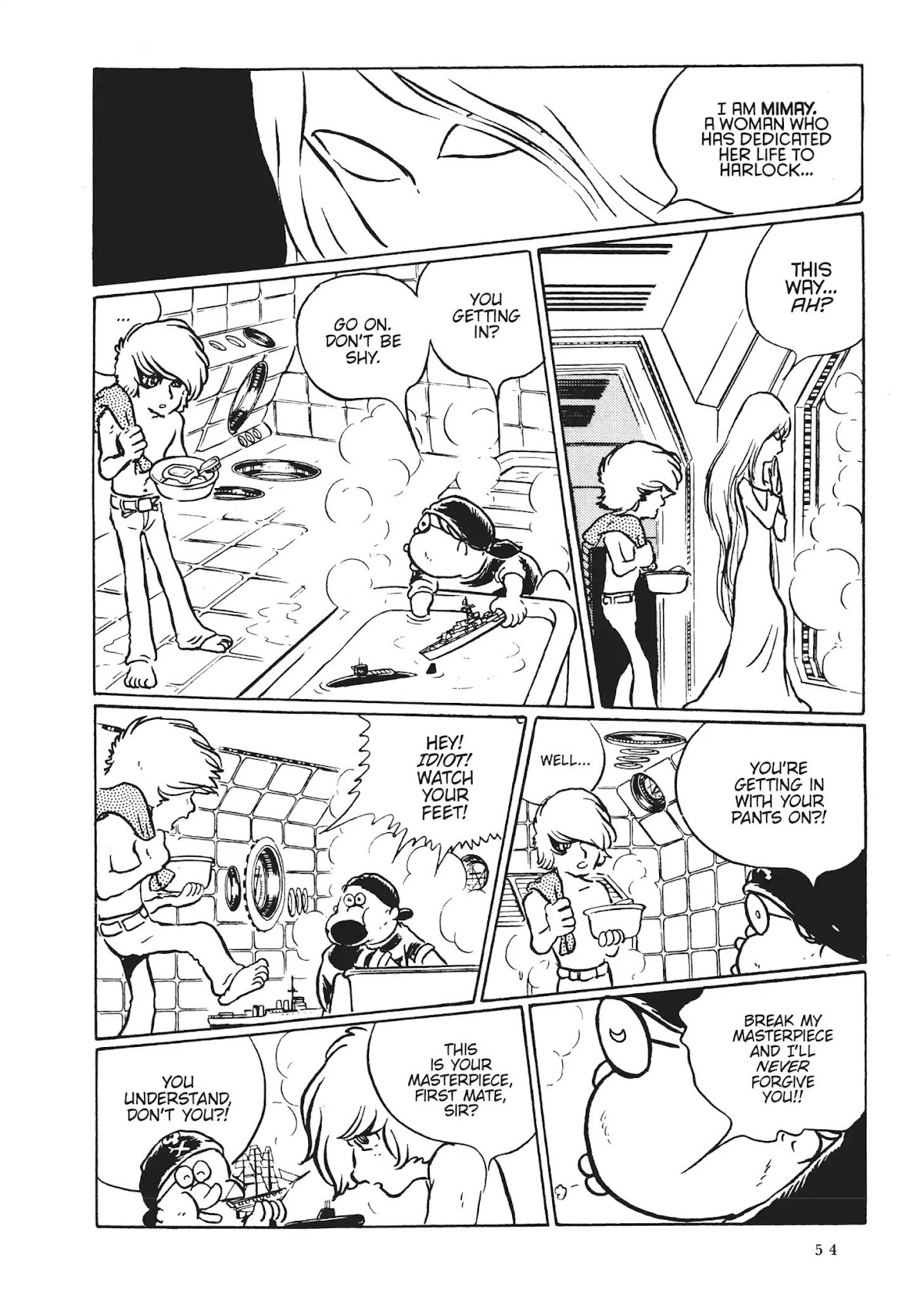 Uchuu Kaizoku Captain Harlock Chapter 3 page 3 - Chapter 3