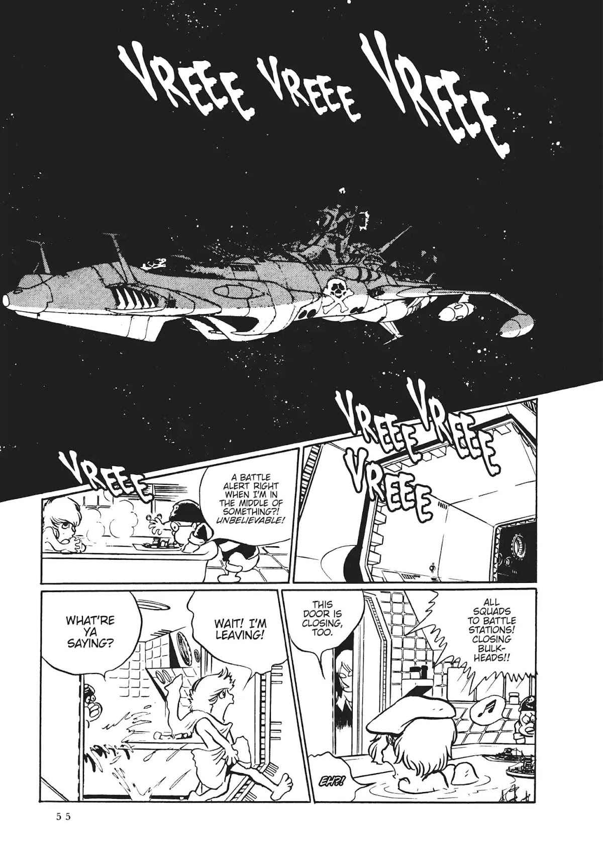 Uchuu Kaizoku Captain Harlock Chapter 3 page 4 - Chapter 3