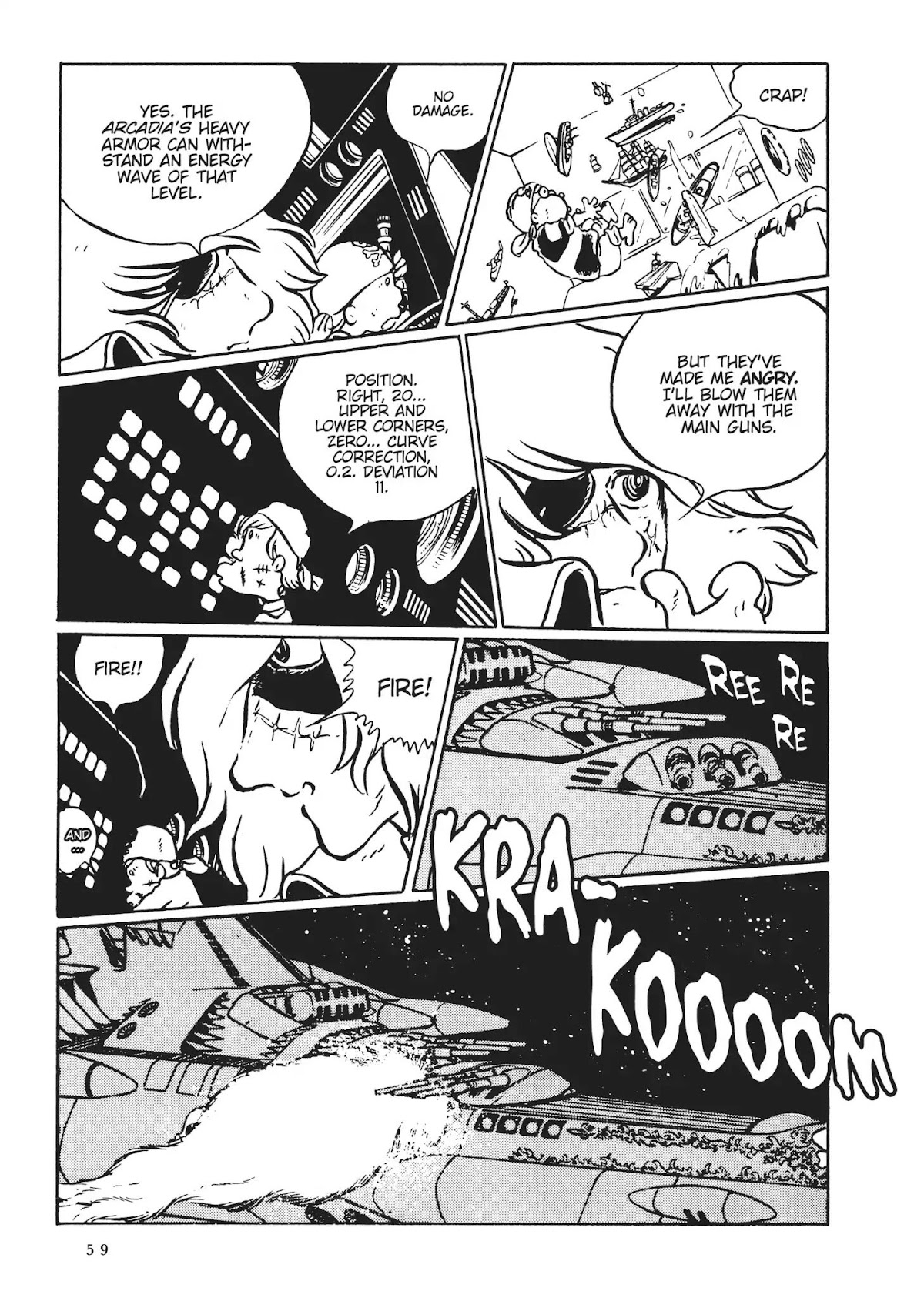 Uchuu Kaizoku Captain Harlock Chapter 3 page 8 - Chapter 3